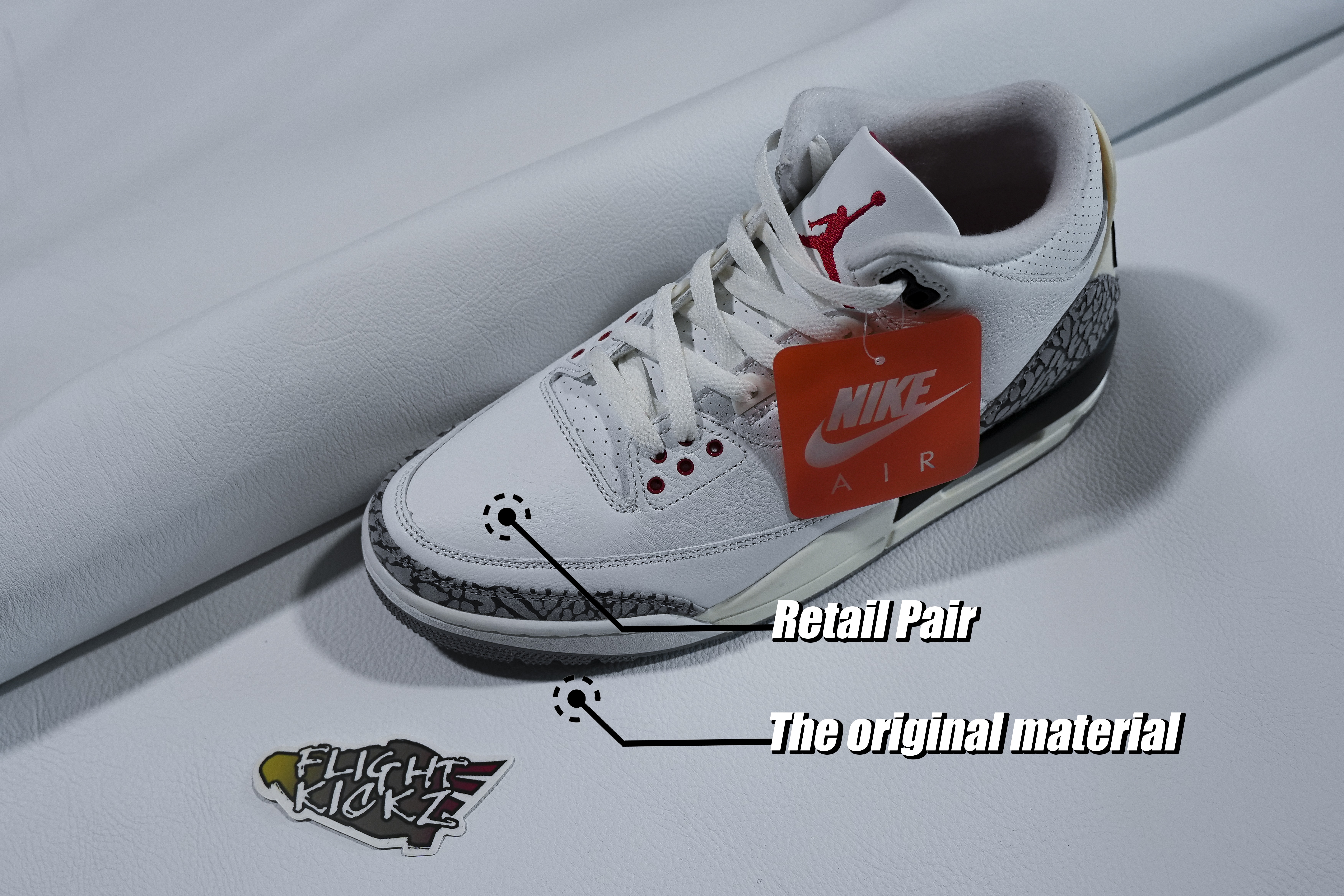 Air Jordan 3 Retro ‘White Cement Reimagined’ 2023 (LN5 A1 Batch)