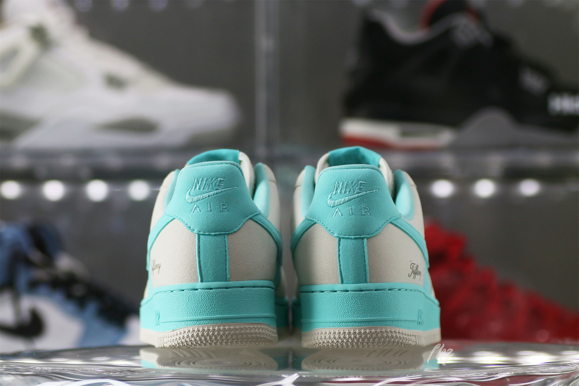 Custom Tiffany x Air Force 1 White Blue
