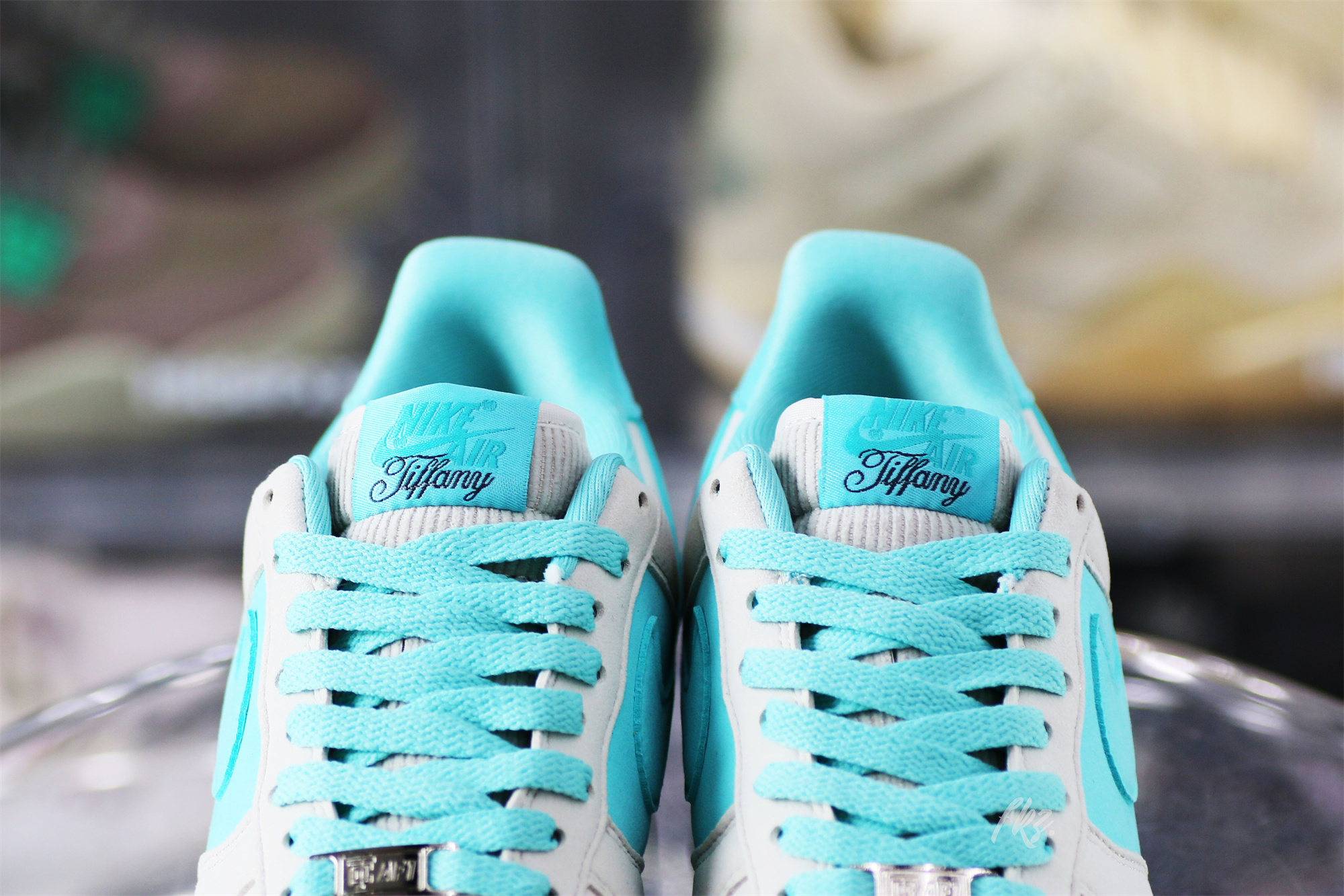 Custom Tiffany x Air Force 1 White Blue