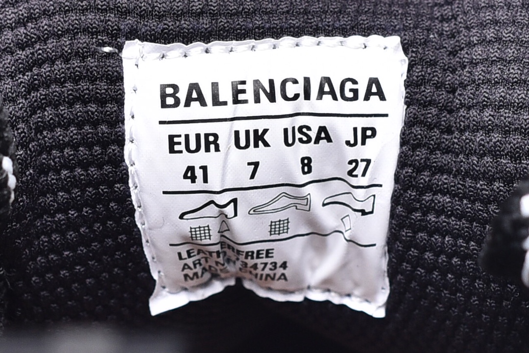 Balenciag* 3XL Sneaker ‘Worn‑Out ‑ Black White’