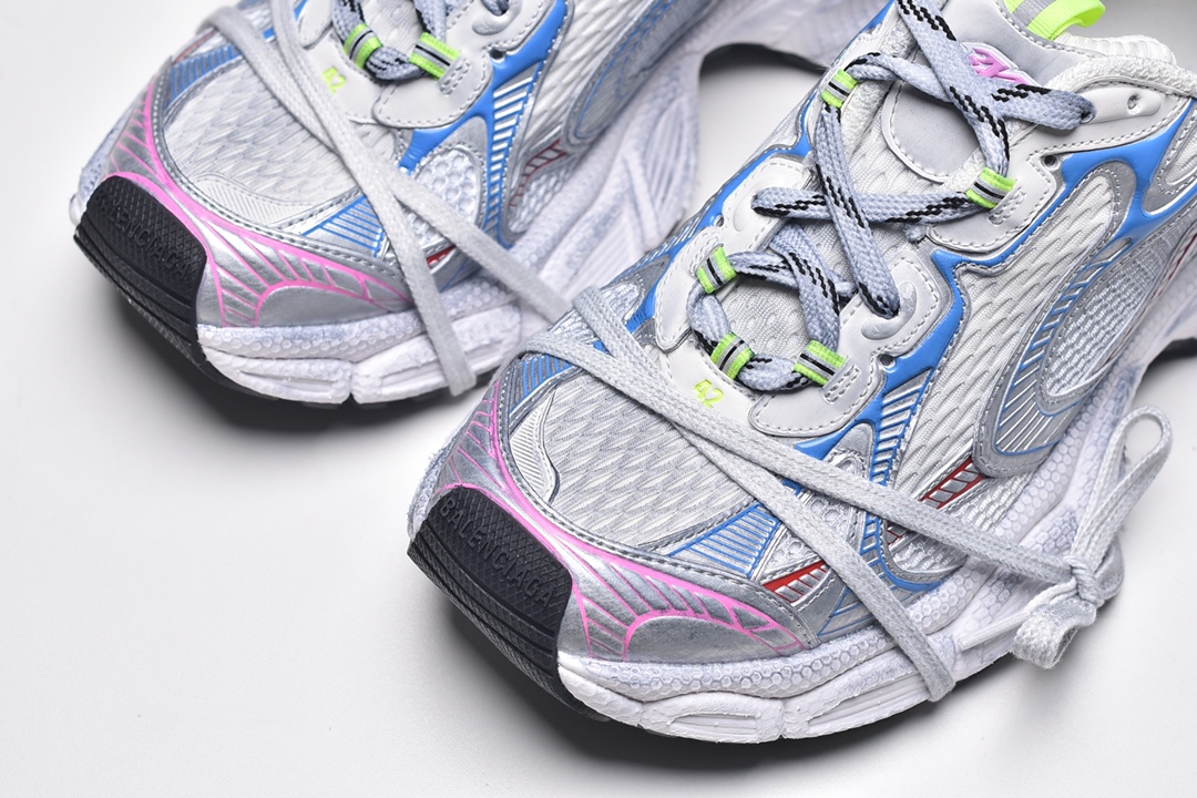 Balenciag* 3XL White Multicolor