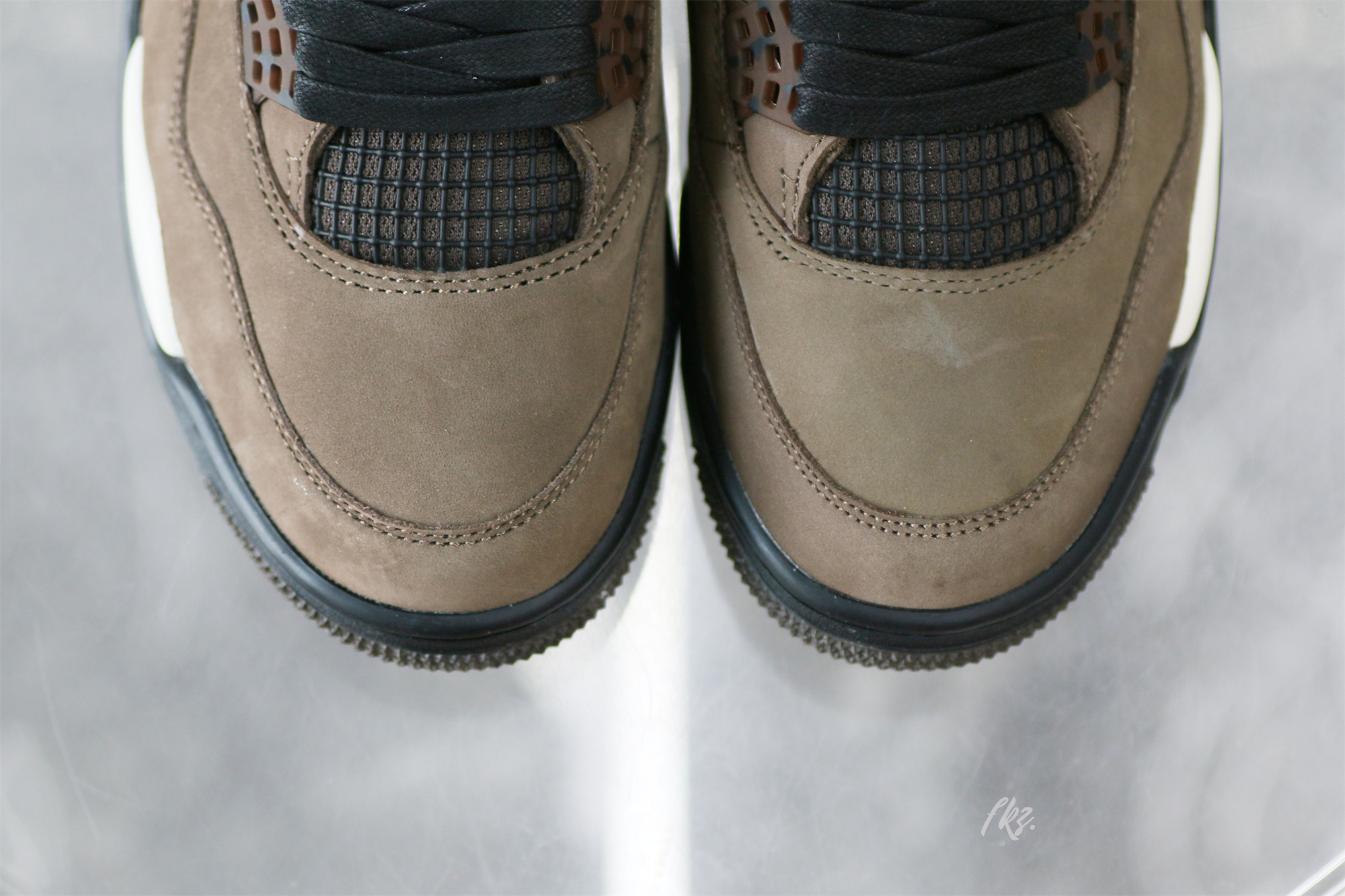 Air Jordan 4 Retro Travis Scott Olive Custom Shoes