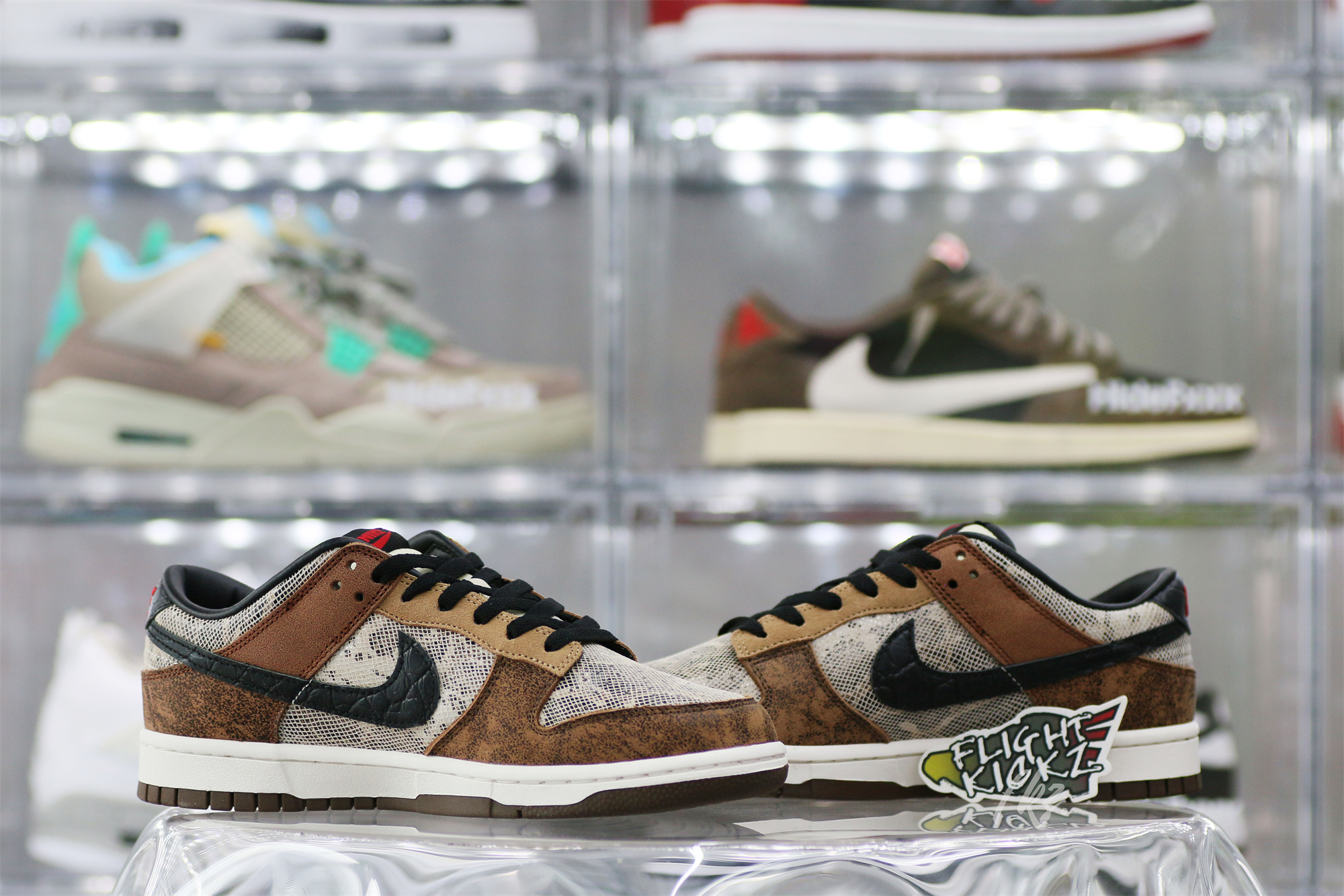 Nike Dunk Low Premium CO.JP Brown Snakeskin