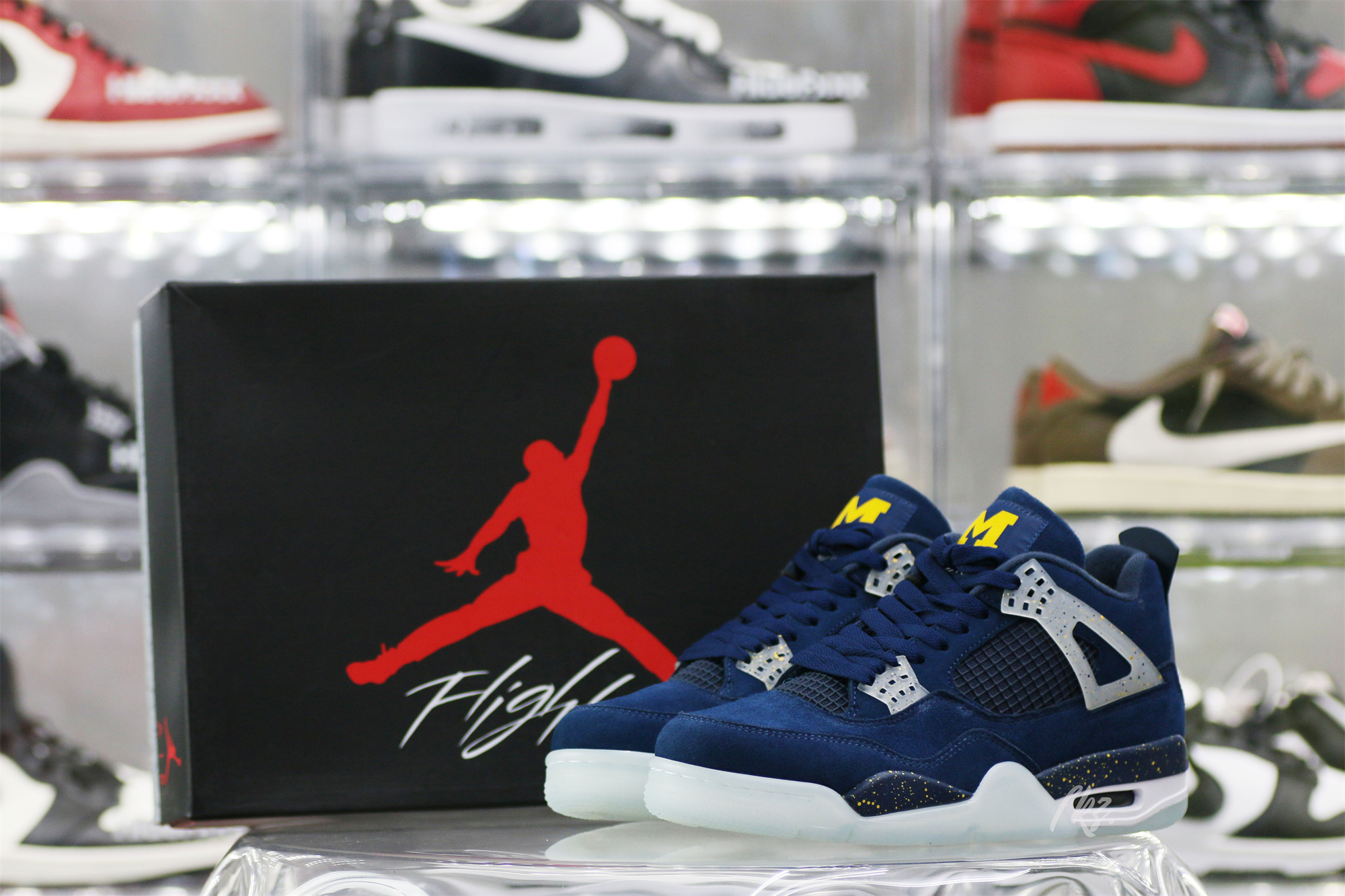 Air Jordan 4 Retro Michigan (PE)