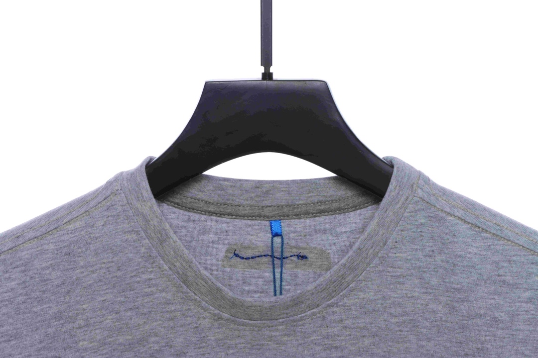 ADER pentagram embroidered short sleeves