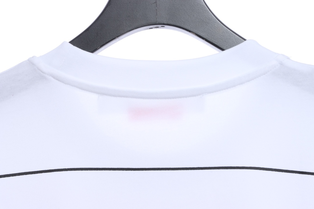 OW graffiti brush zebra crossing short sleeve