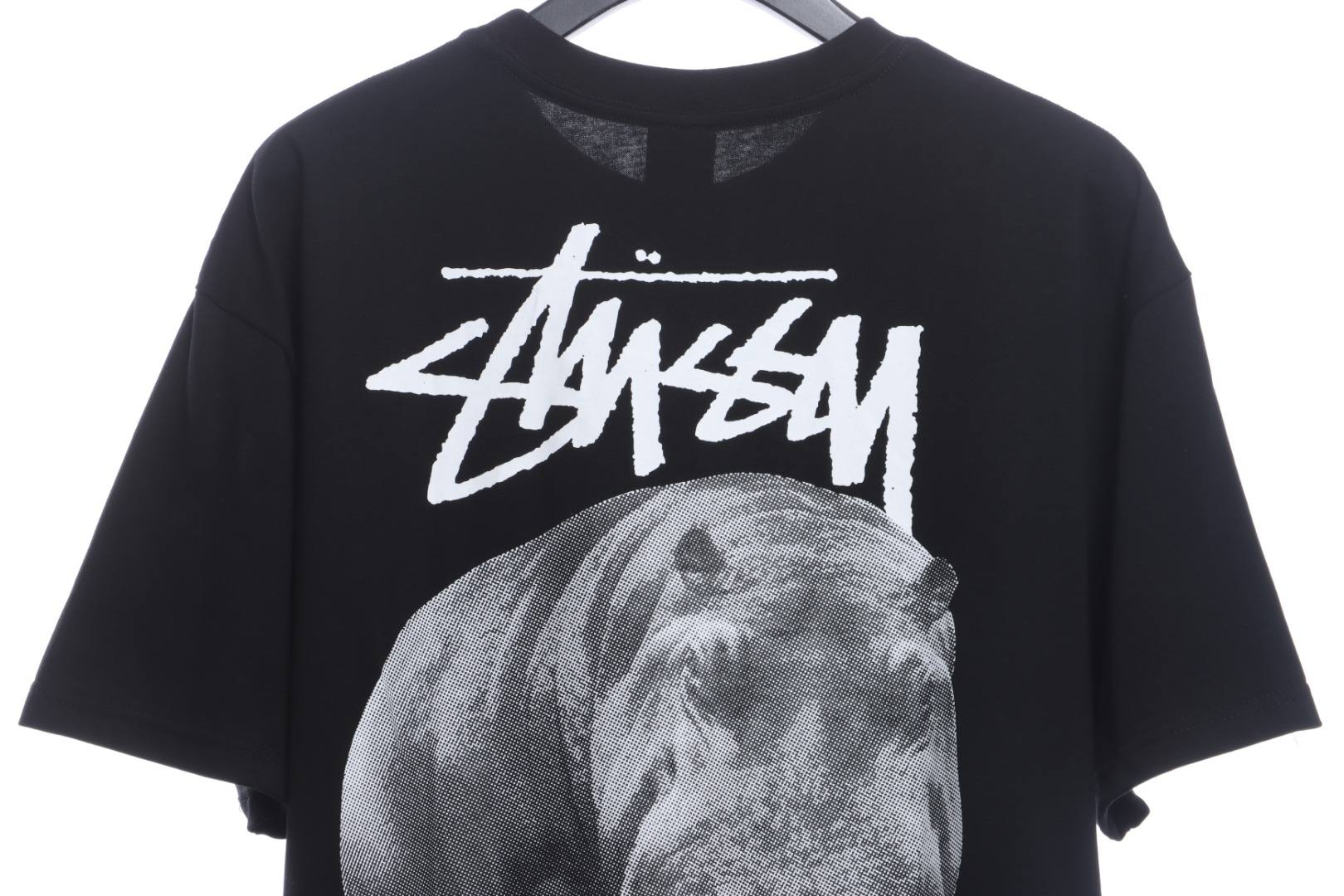 Stussy hippo print short sleeves