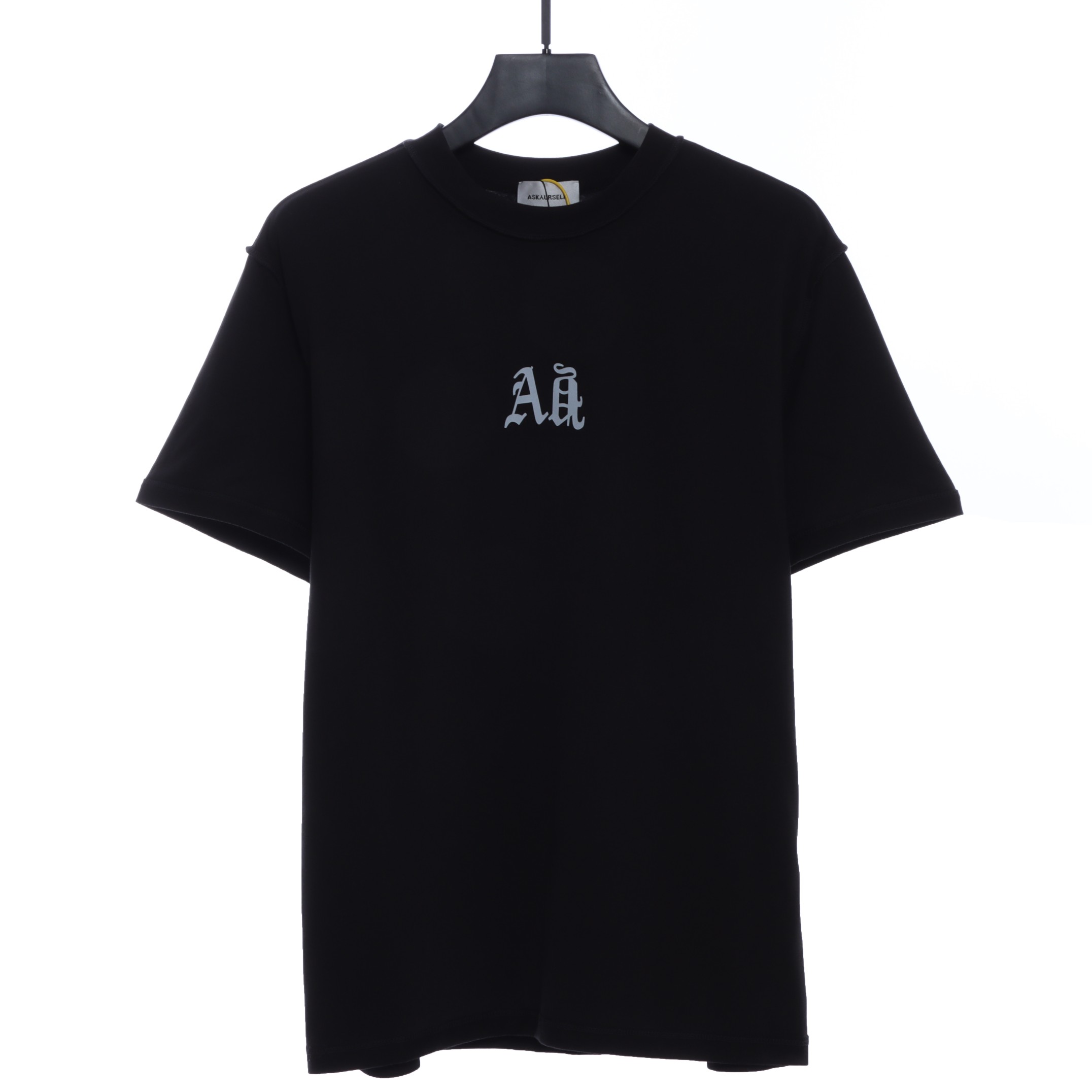 ASK Sky Symphony Reflective Letter Print Short Sleeves
