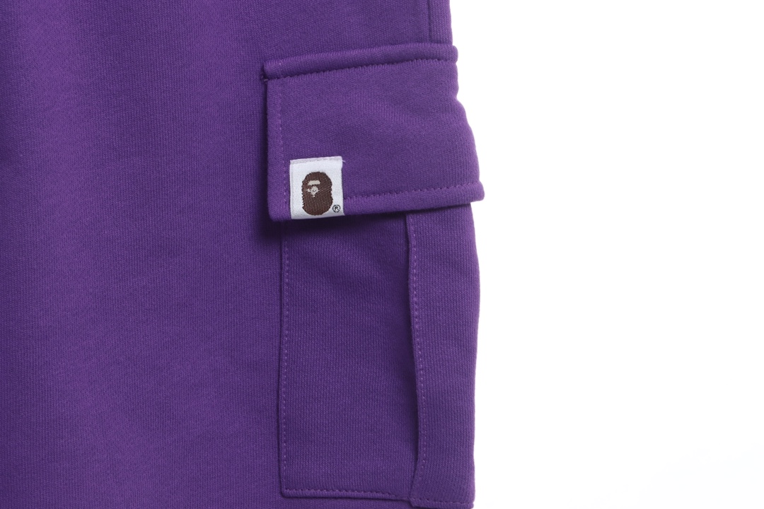 BAPE ape-man printed shorts