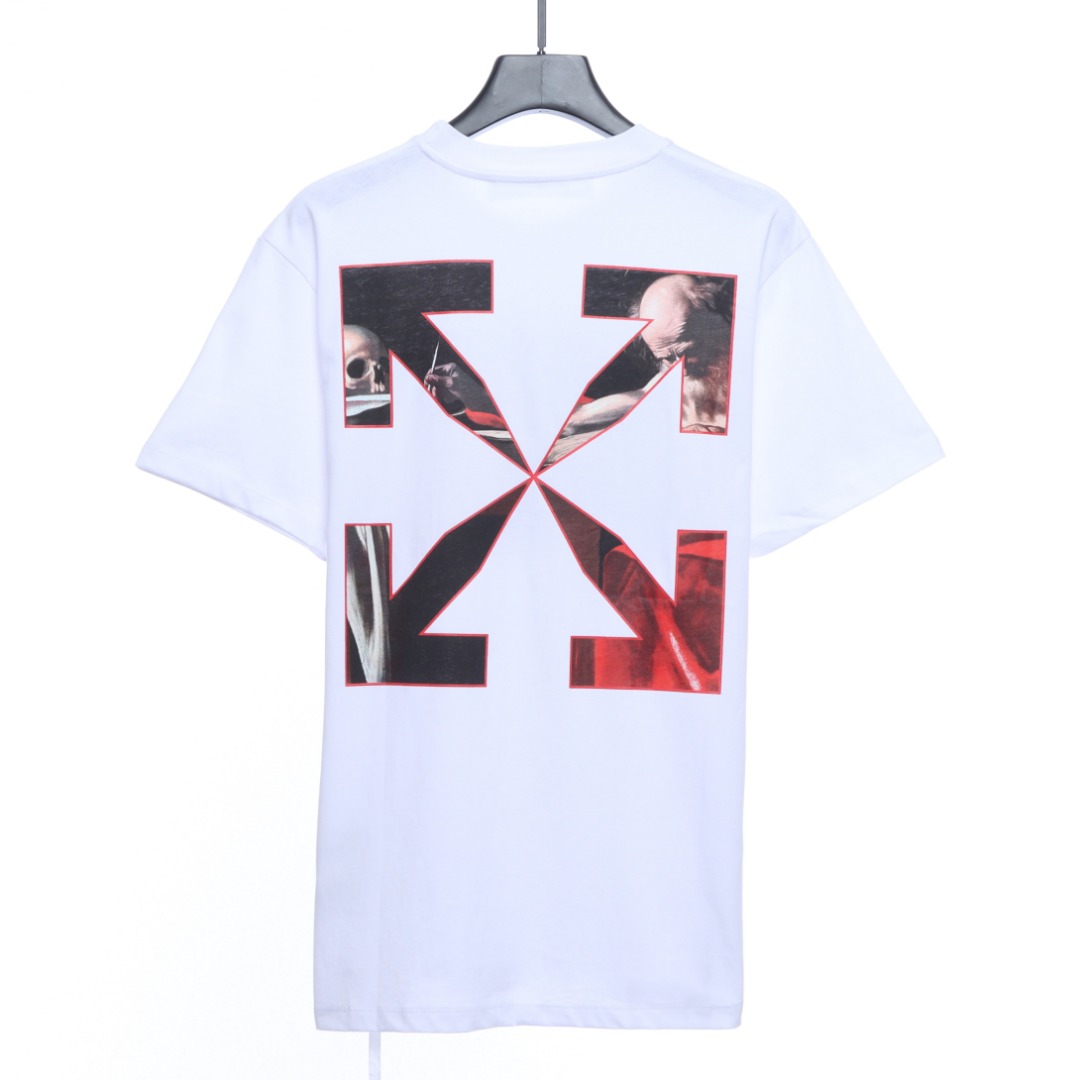 OW red religious short sleeve