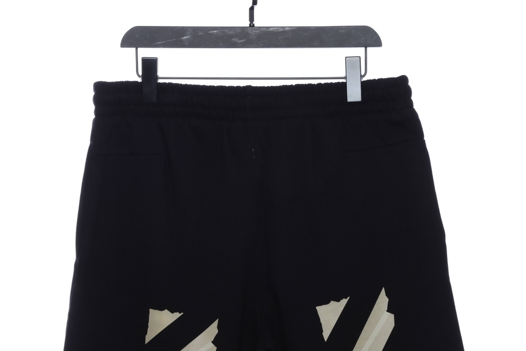 OW striped printed shorts