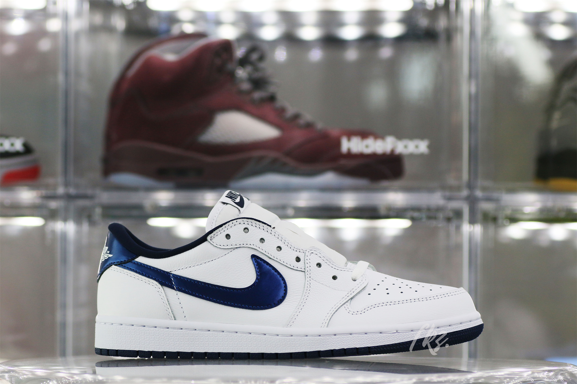 Air Jordan 1 Retro Low Metallic Blue