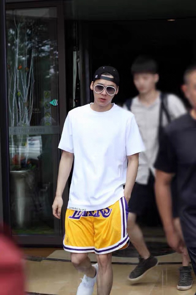 NBA vintage Los Angeles Lakers shorts