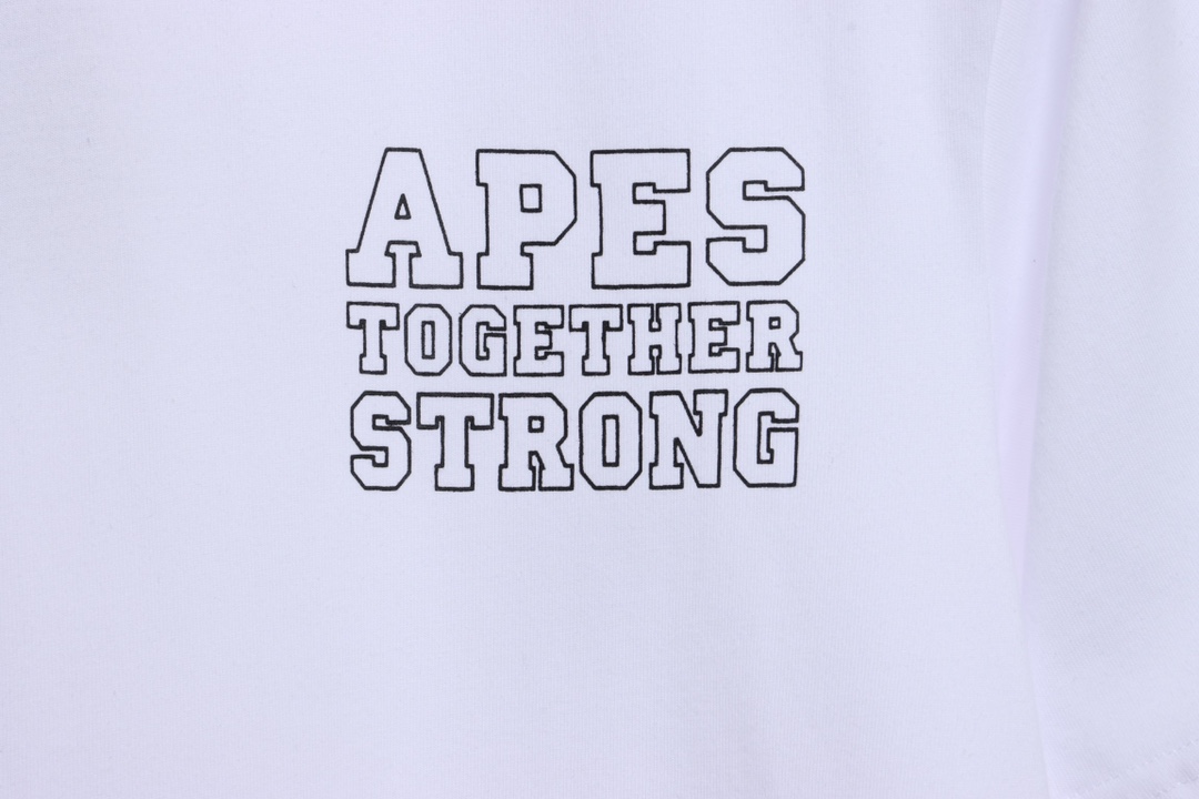 BAPE colorful camouflage printing short sleeves