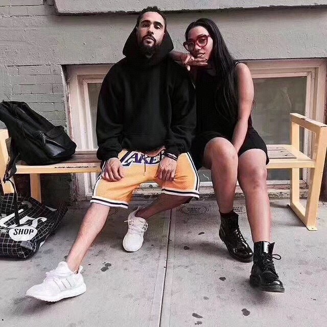 NBA vintage Los Angeles Lakers shorts