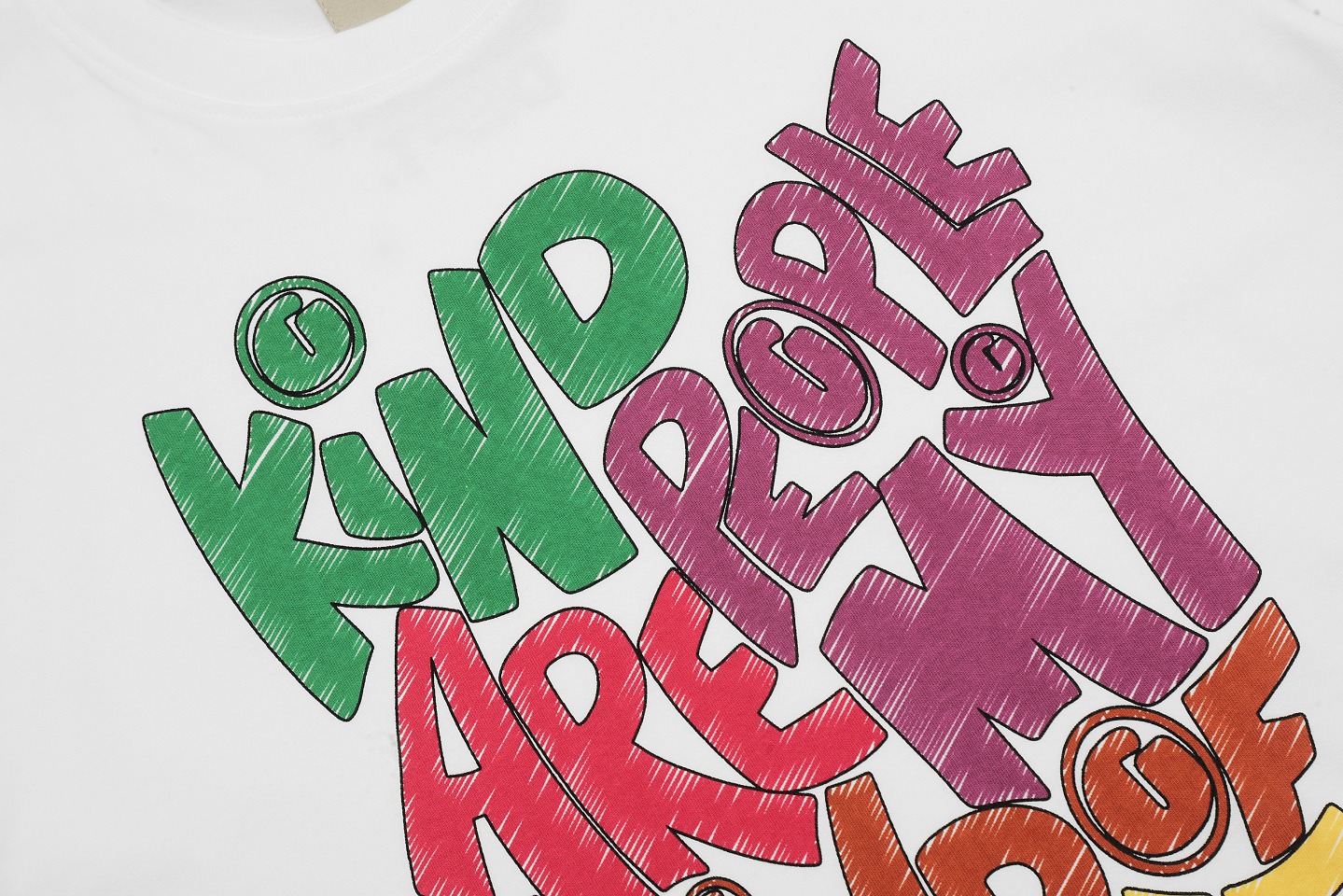 Gallery Dep Crayon hand-painted printing short sleeves