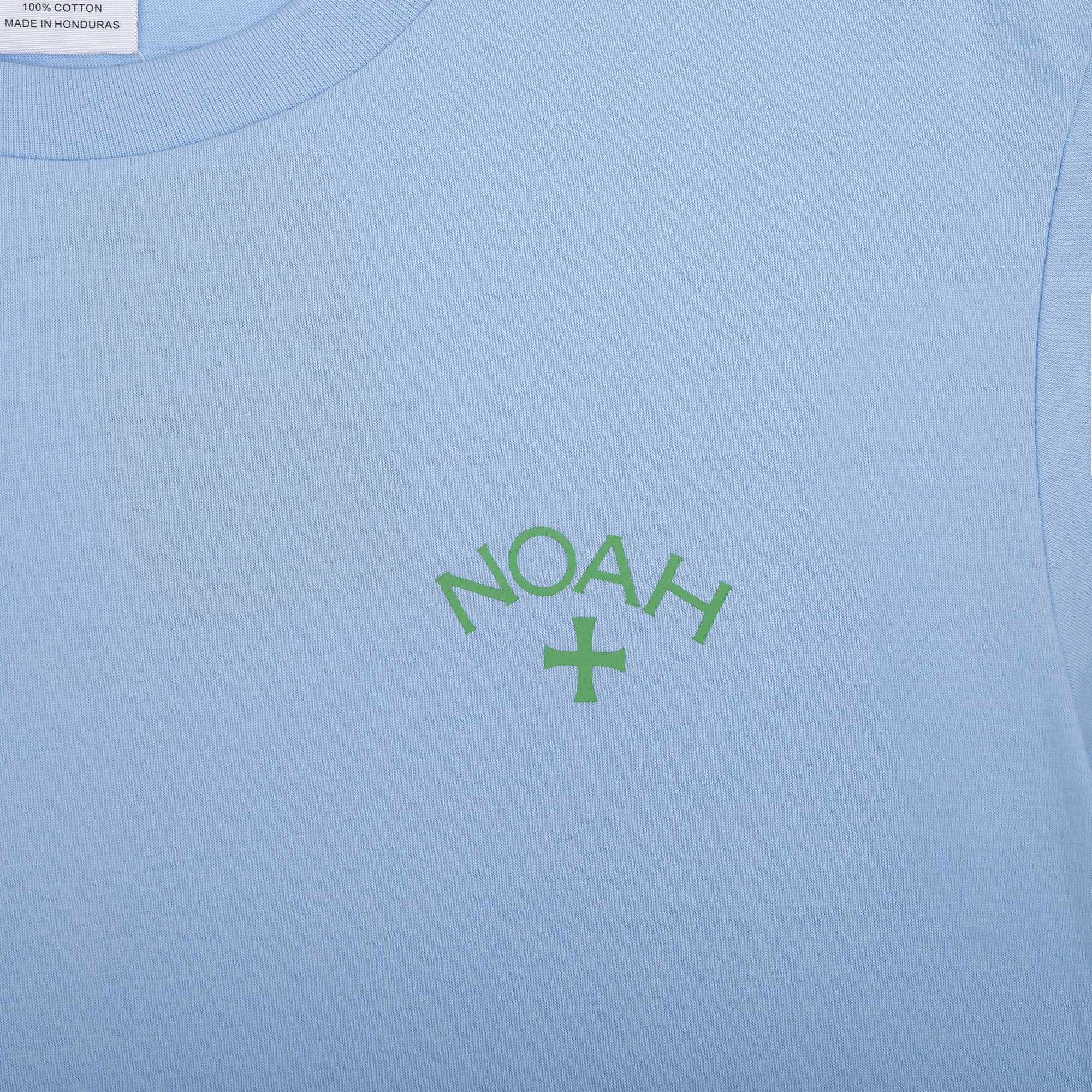N0ah New cross front and back LOGO short sleeves