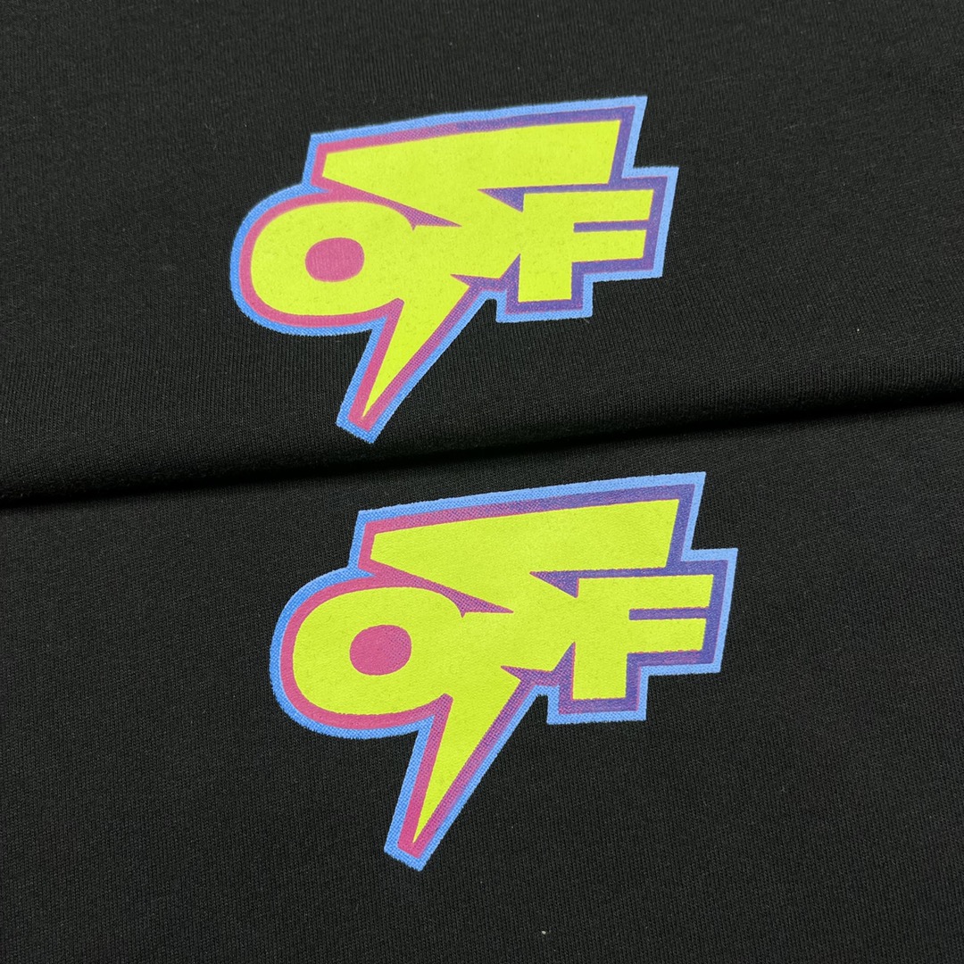 Ow color arrow lightning short sleeves