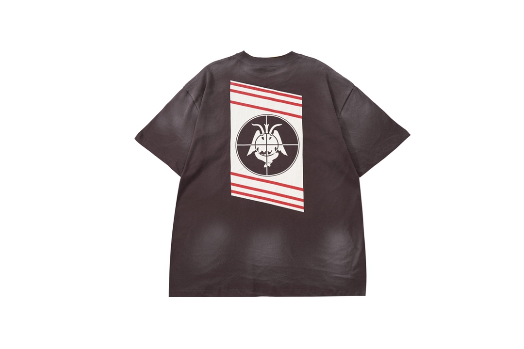 VINTAGE Retro printed short-sleeved T-shirts