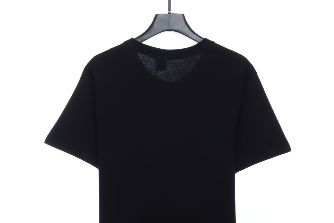 NOAH cross print letter short sleeve