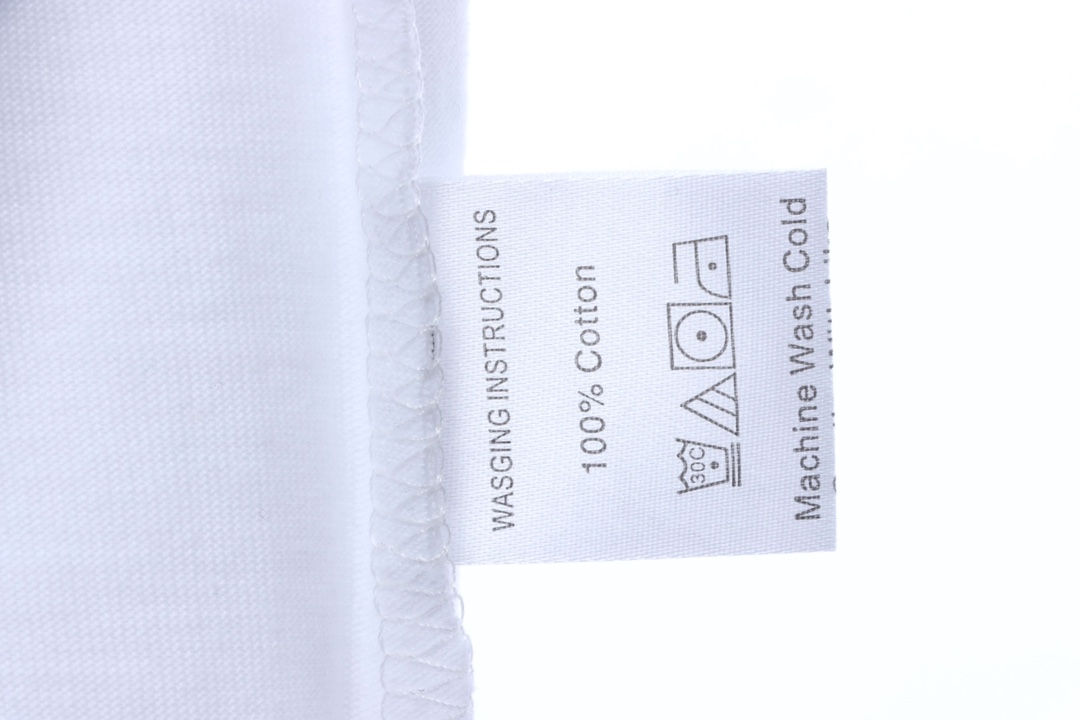 NOAH cross print letter short sleeve