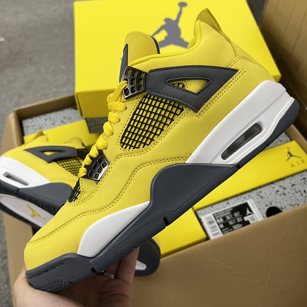 Air Jordan 4 Retro LS Lightning 2021 (LN5 A1 Batch)