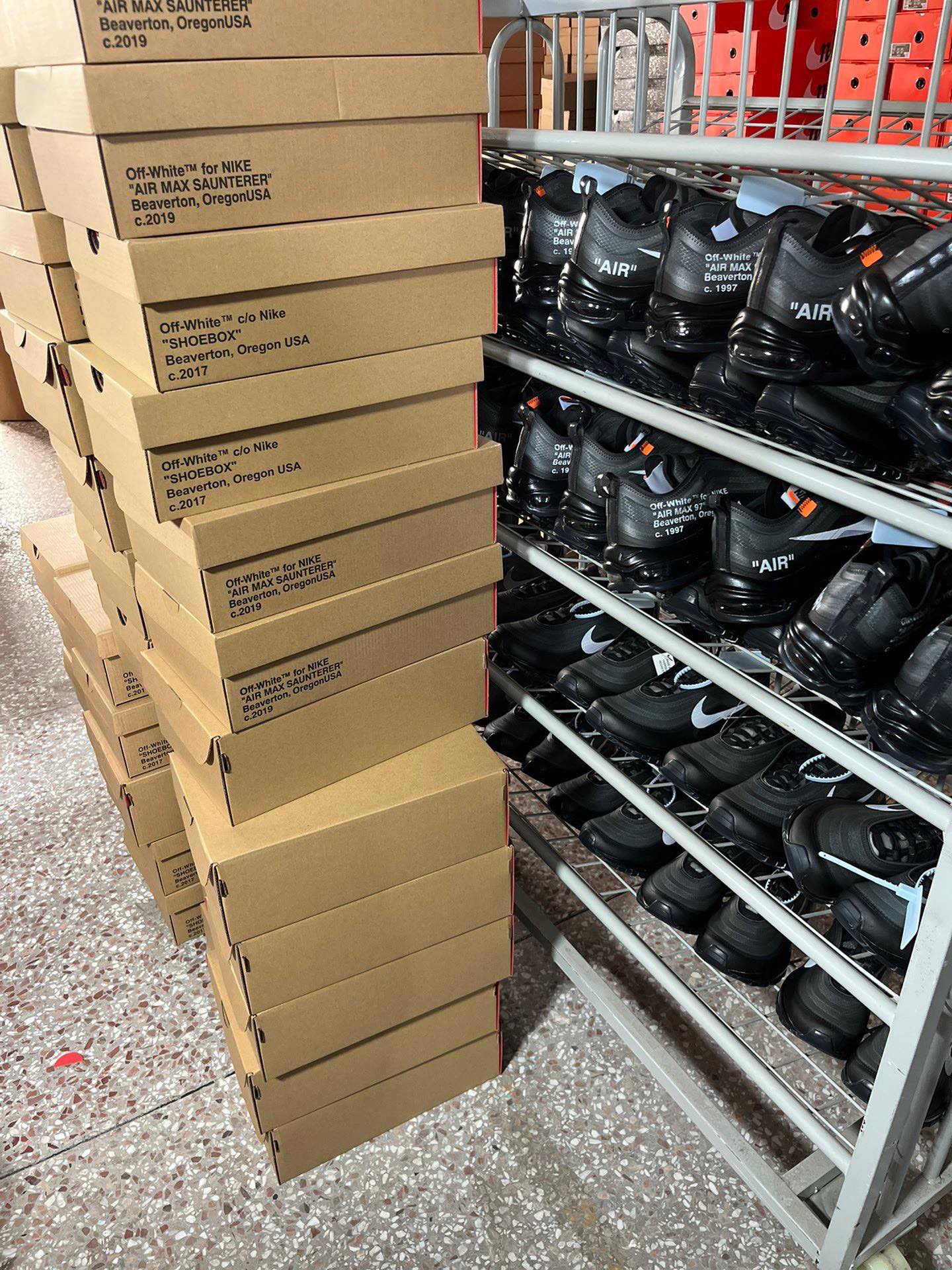 Off White X Air Max 97 OG Black