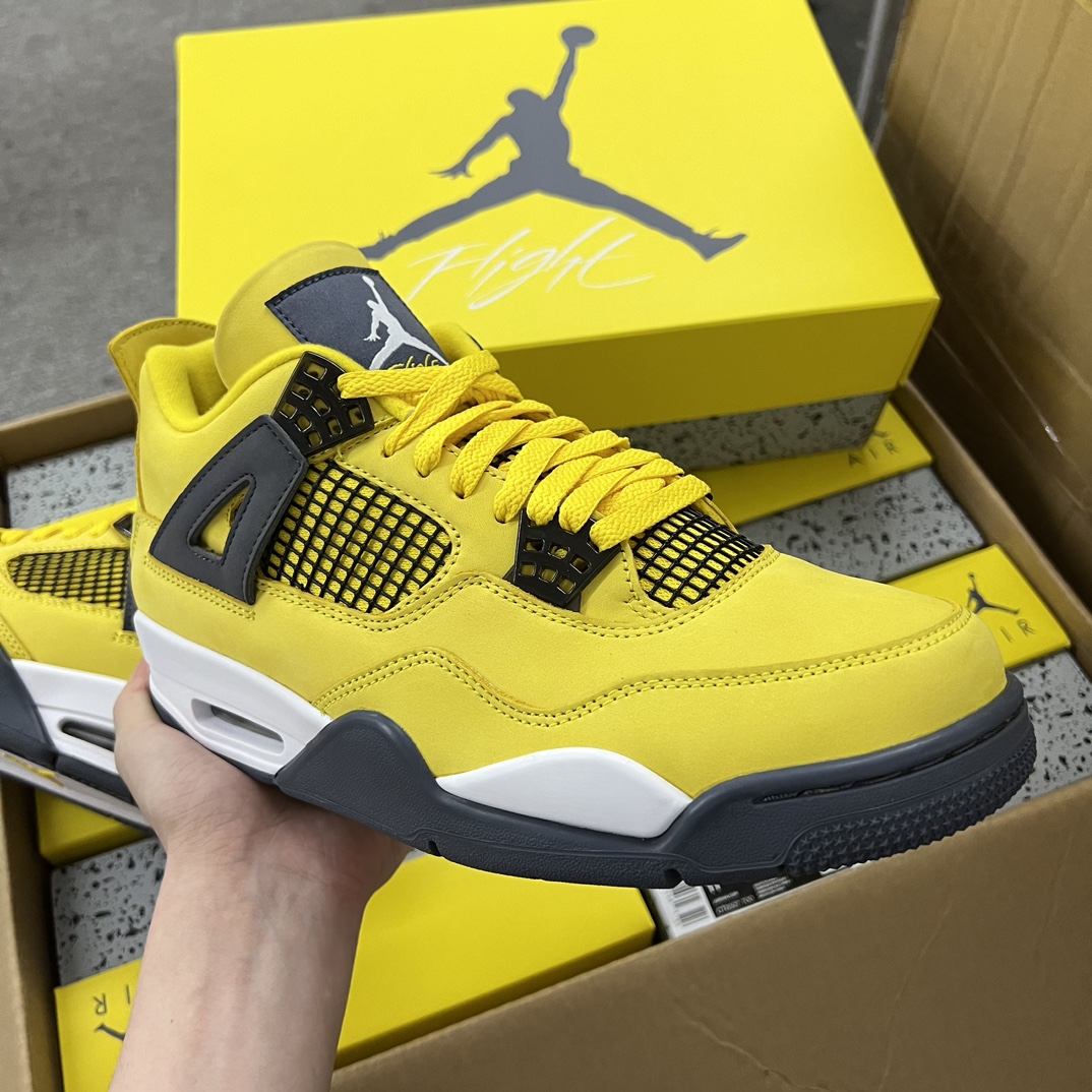 Air Jordan 4 Retro LS Lightning 2021 (LN5 A1 Batch)