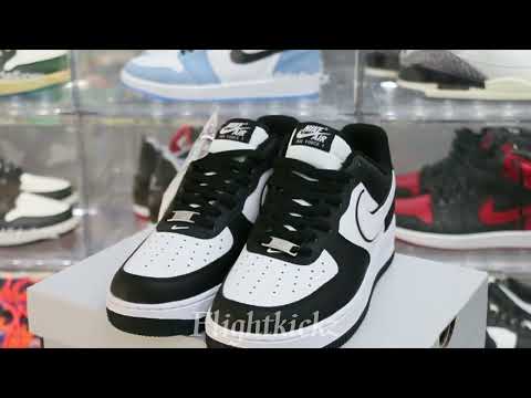 Nike Air Force 1 ’07 Low White Swoosh Panda
