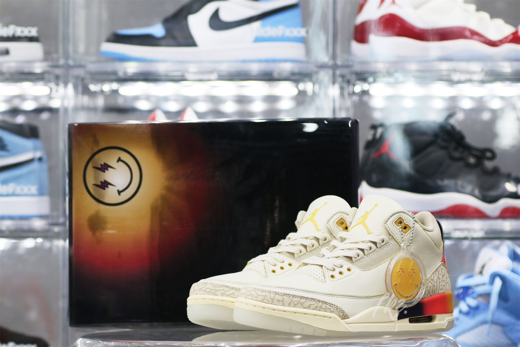 J Balvin x Air Jordan 3 Sunset (LN5 A1)