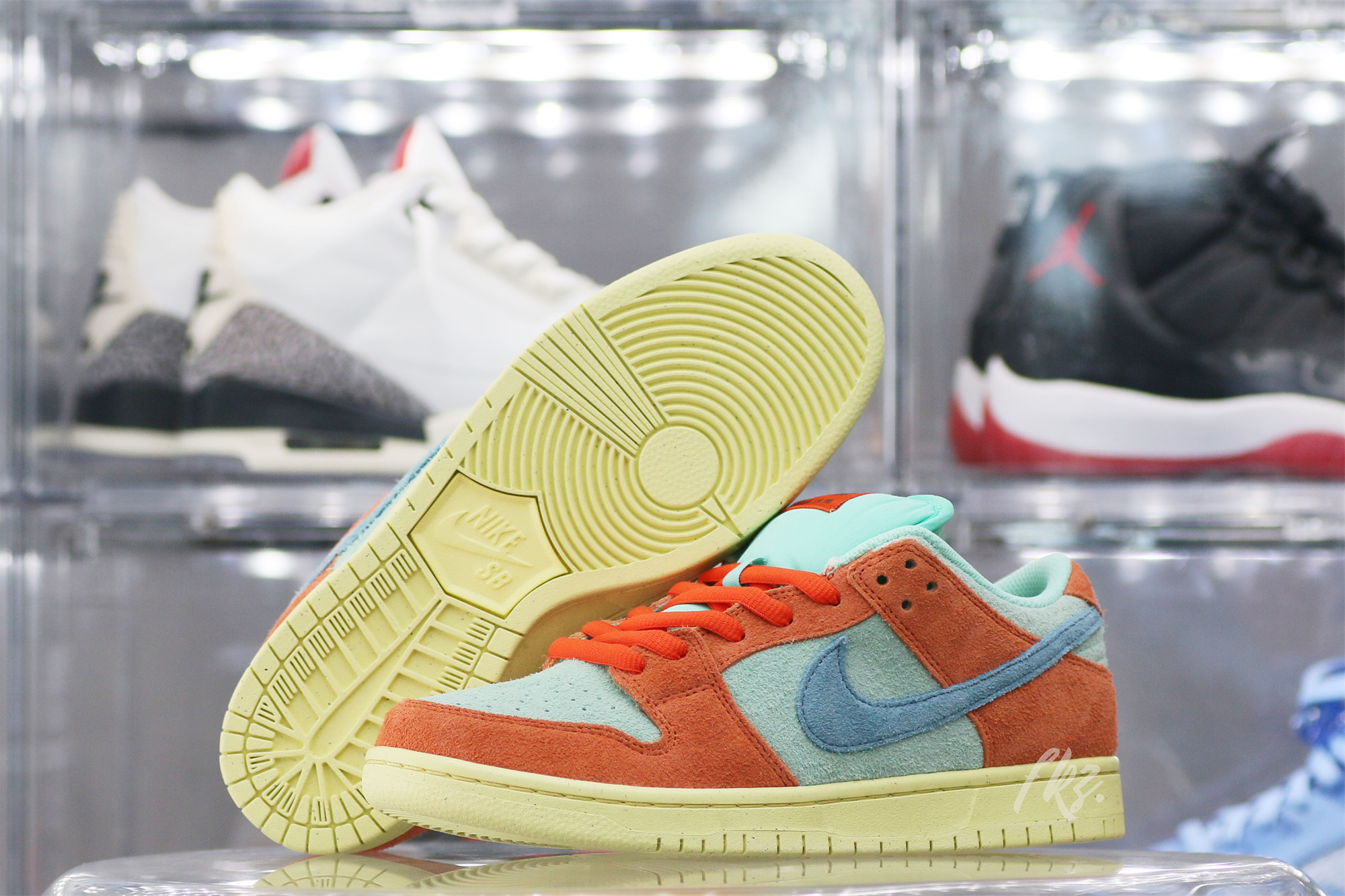 Nike SB Dunk Low Orange/Noise Aqua 2023