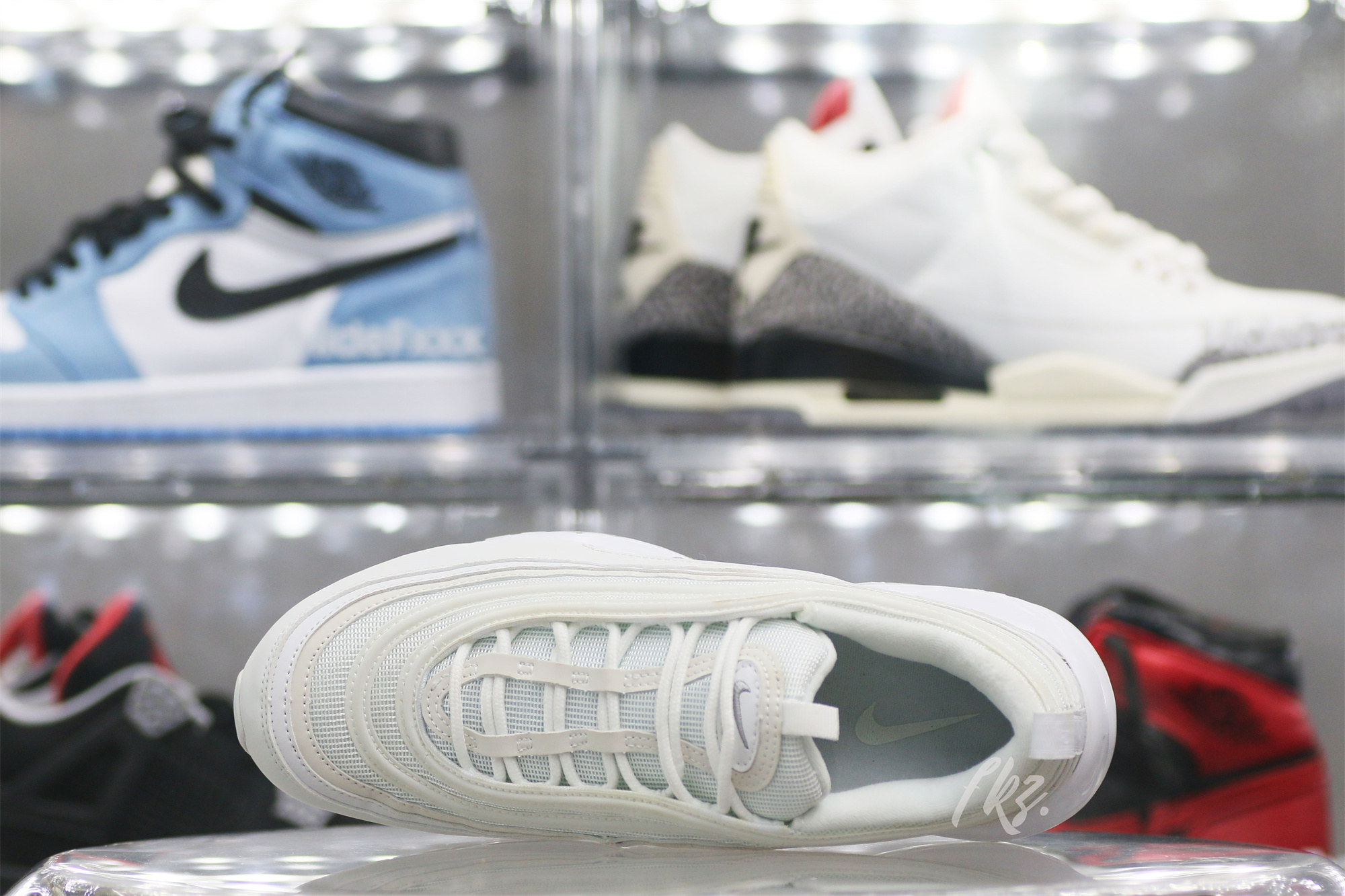 Nike Air Max 97 Triple White Wolf Grey 2017