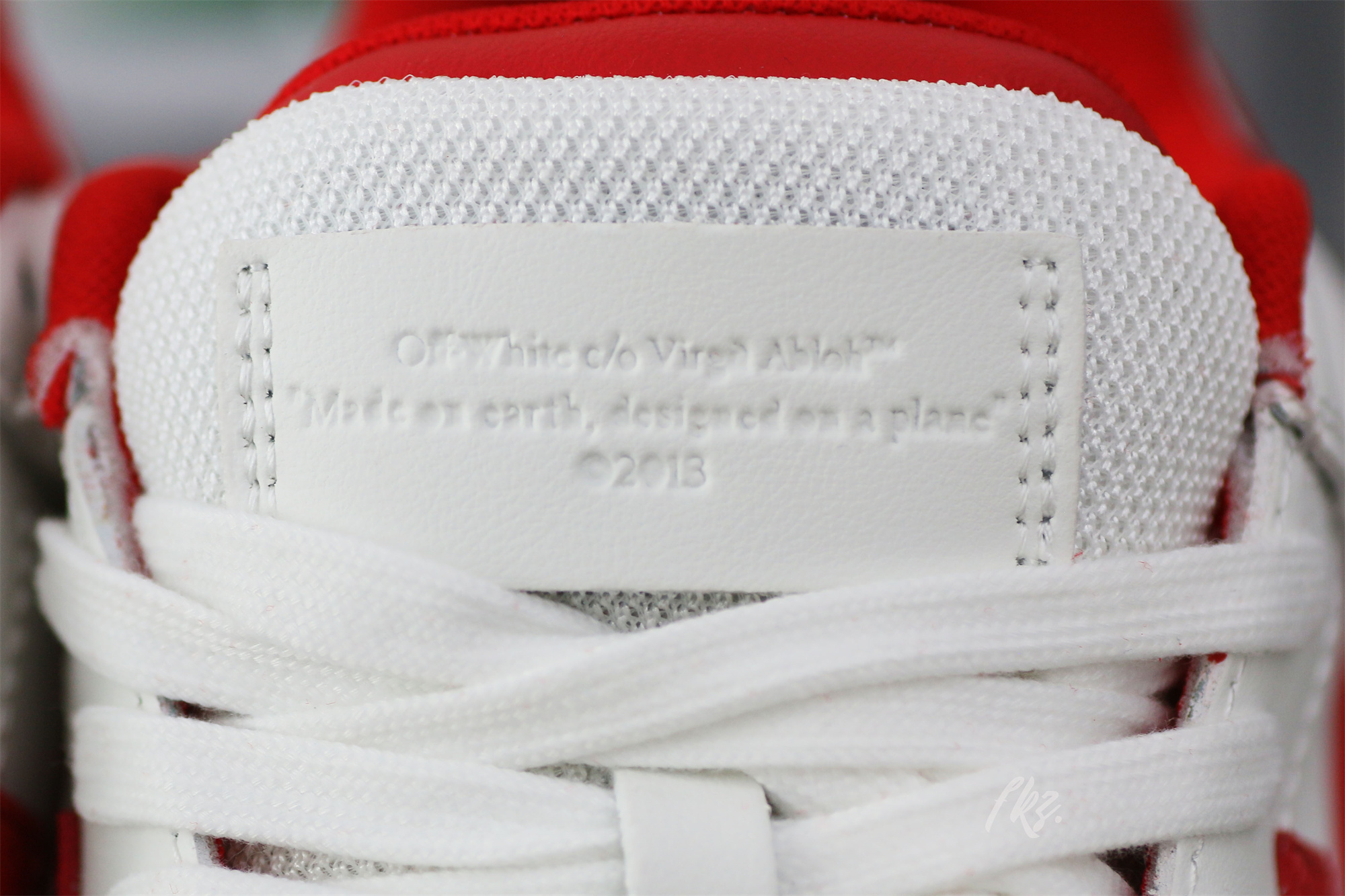 Off-White White Red Out Of Office Sneaker