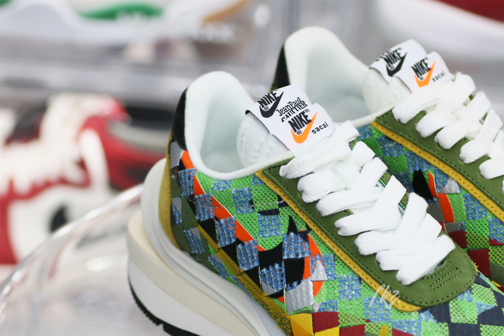 Sacai x Nike Waffe Woven“Green Gusto”