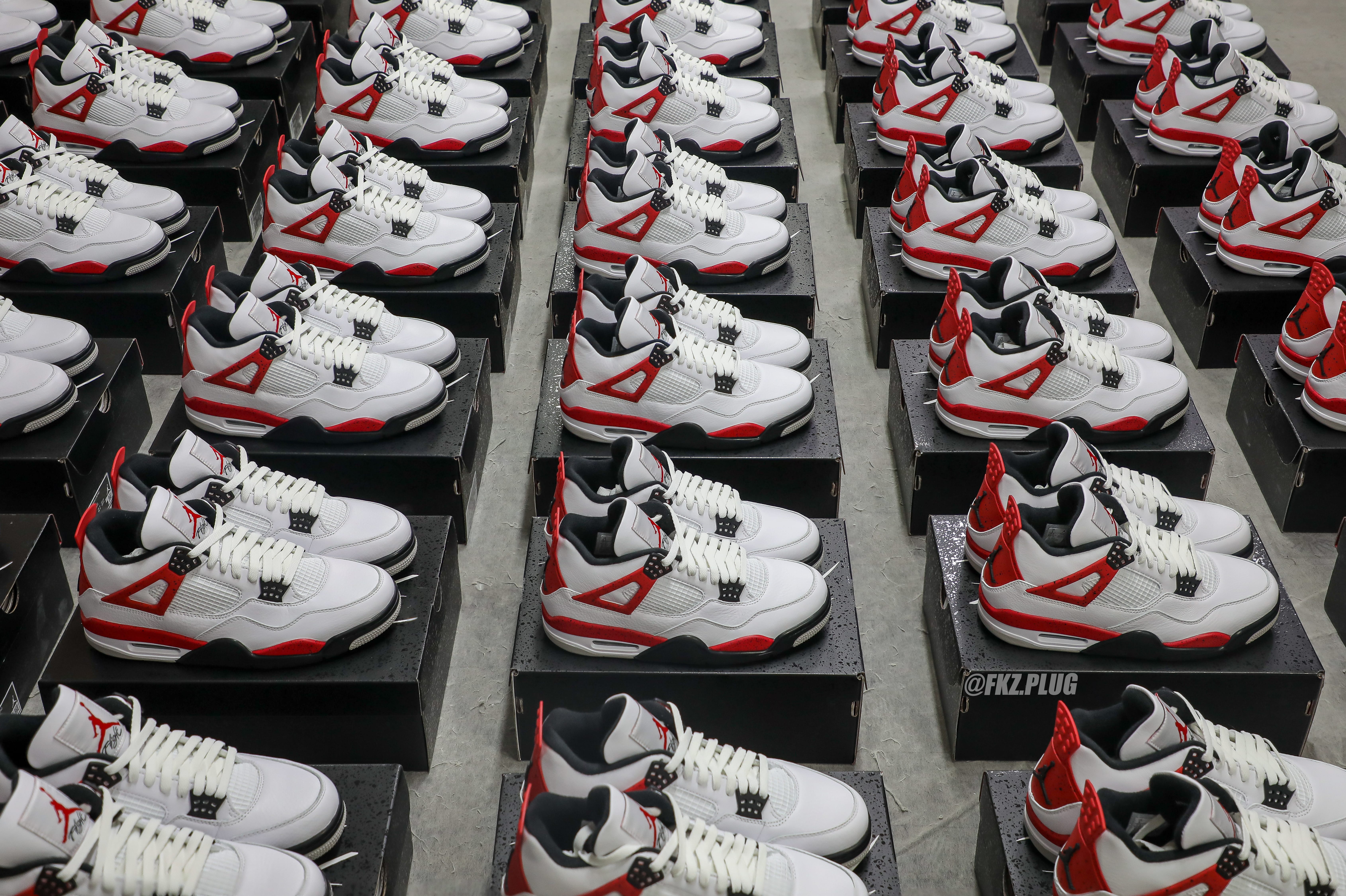 Air Jordan 4 Red Cement 2023 (LN5 A1 Batch)