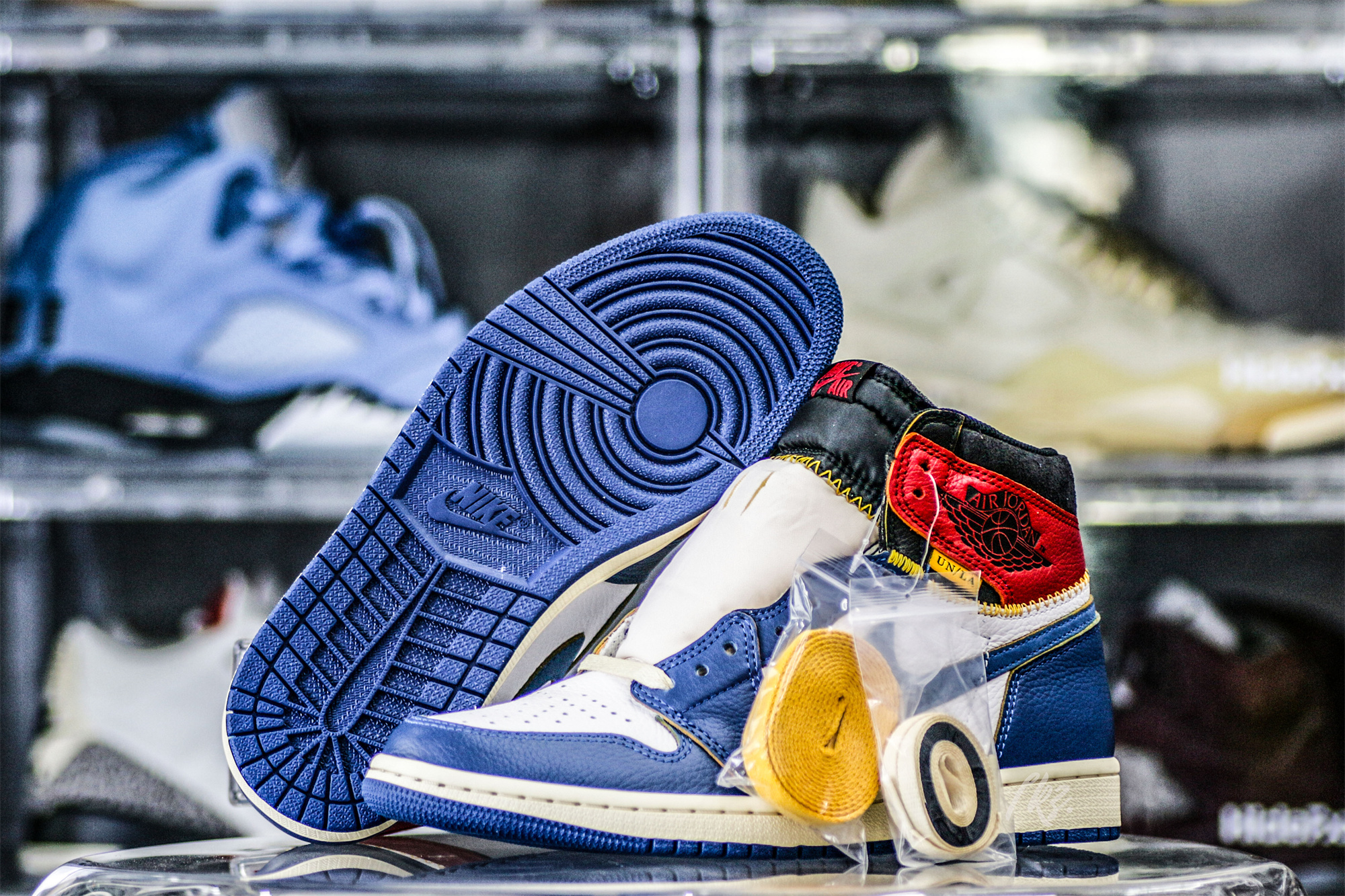 Jordan 1 Retro High Union Los Angeles Blue Toe