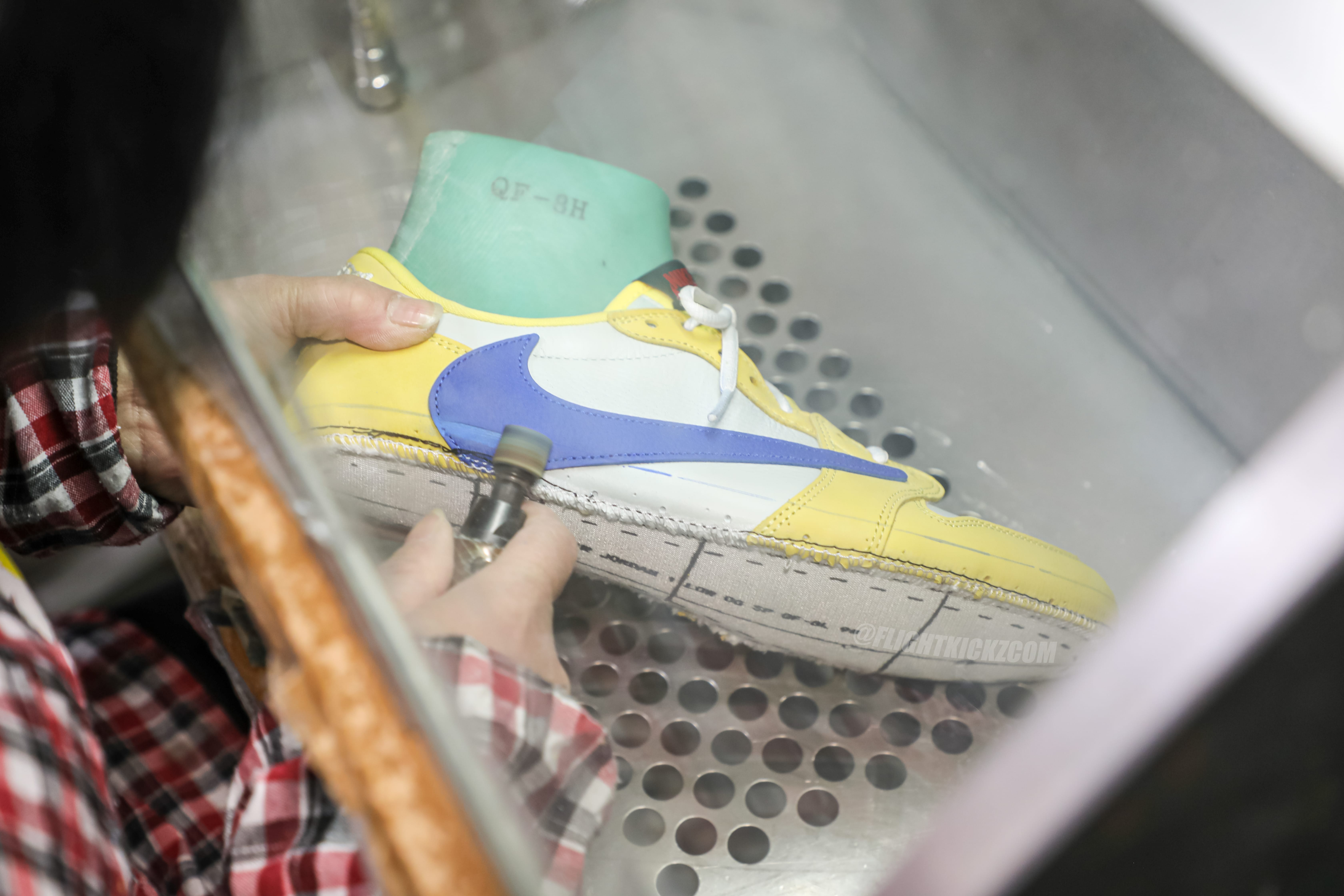 Travis Scott x Air Jordan 1 Retro Low OG SP “Elkins/Canary Yellow” (LN5 A1 batch)