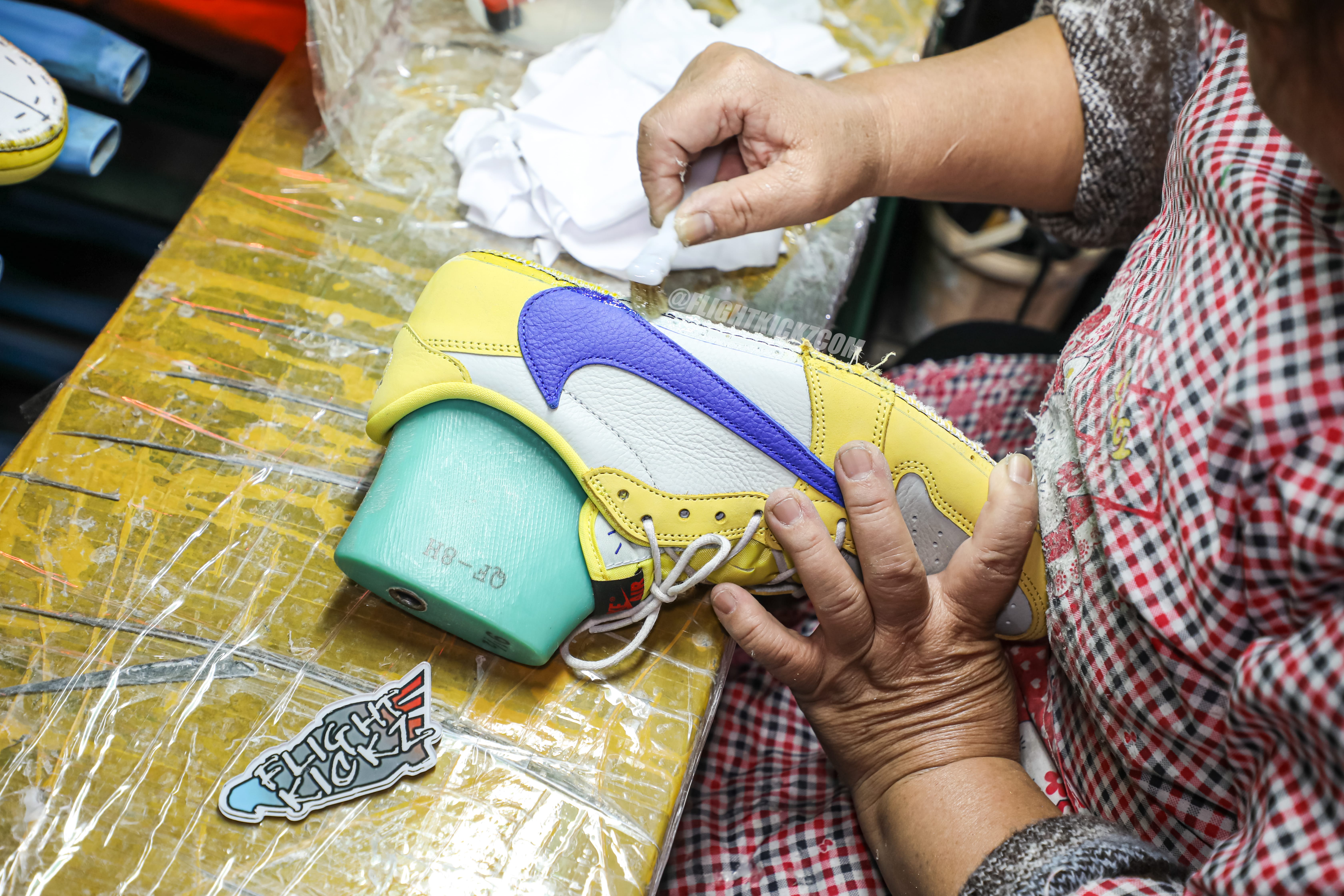 Travis Scott x Air Jordan 1 Retro Low OG SP “Elkins/Canary Yellow” (LN5 A1 batch)