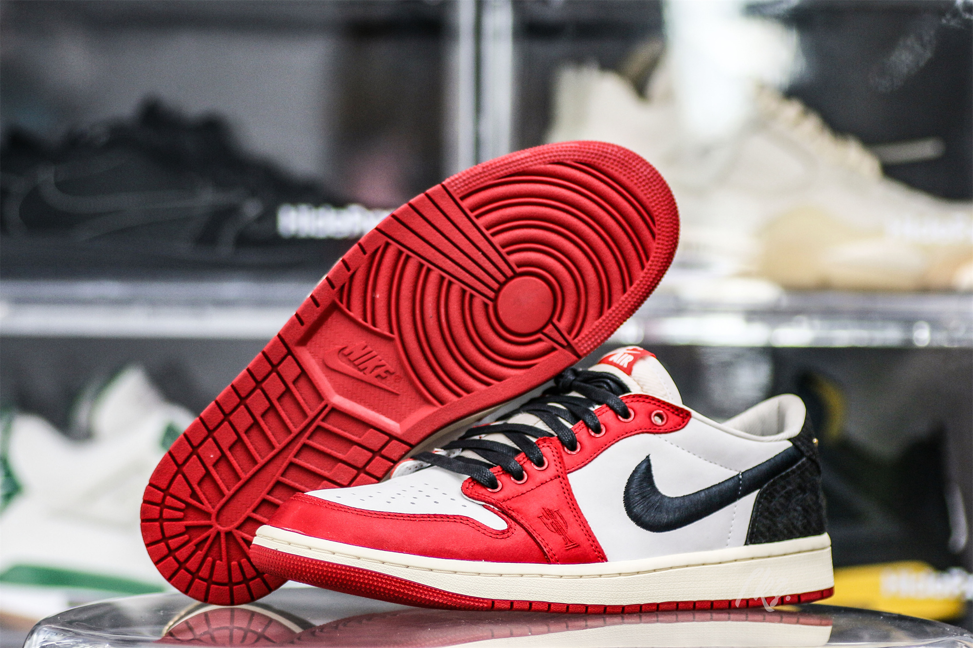 Trophy Room X Air Jordan 1 Retro Low OG SP Away 2024(LN5 A1 Batch)