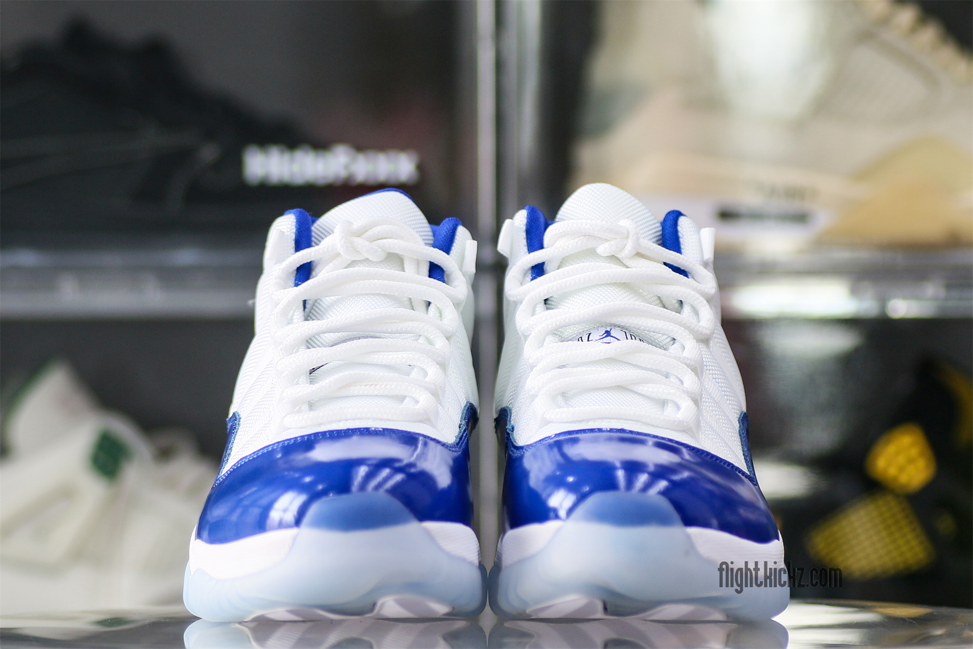 Air Jordan 11 Retro Concord Sketch White Royal Blue Oxidized