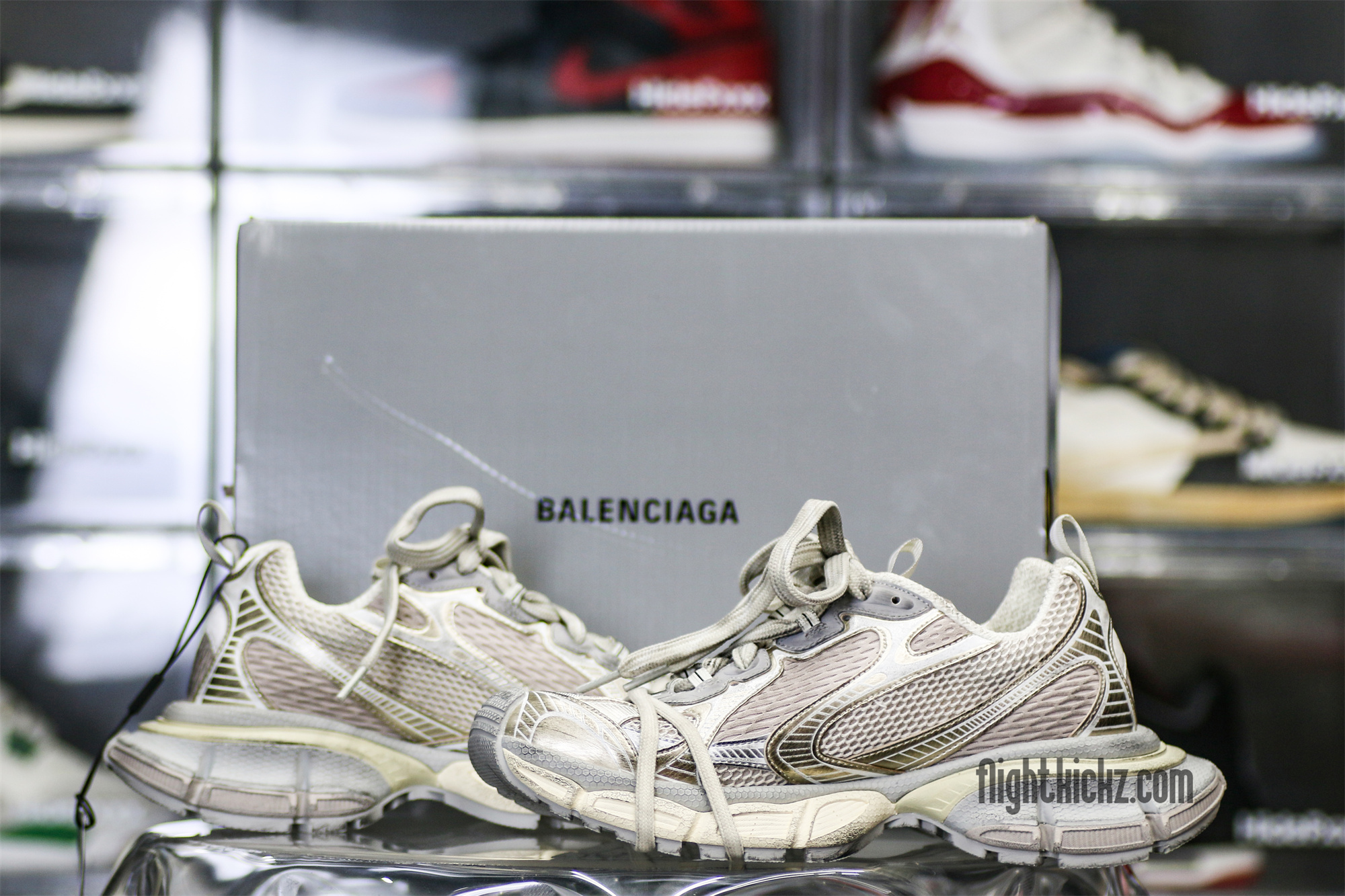 Balenciag* 3XL Sneaker ‘Worn‑Out ‑ Light Beige’