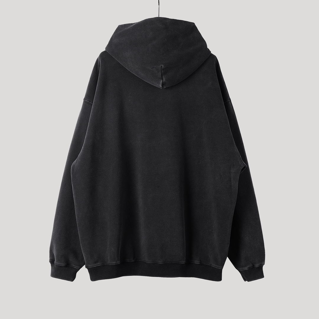 Balancig* logo-embroidered Oversized Hoodie