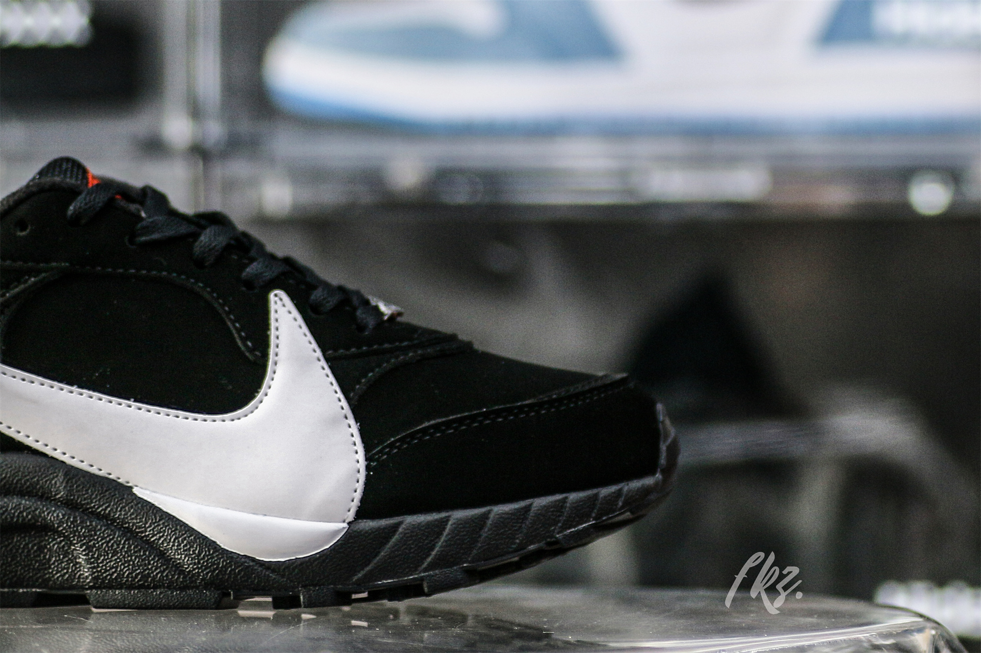 Nike Air Grudge Leather Black White