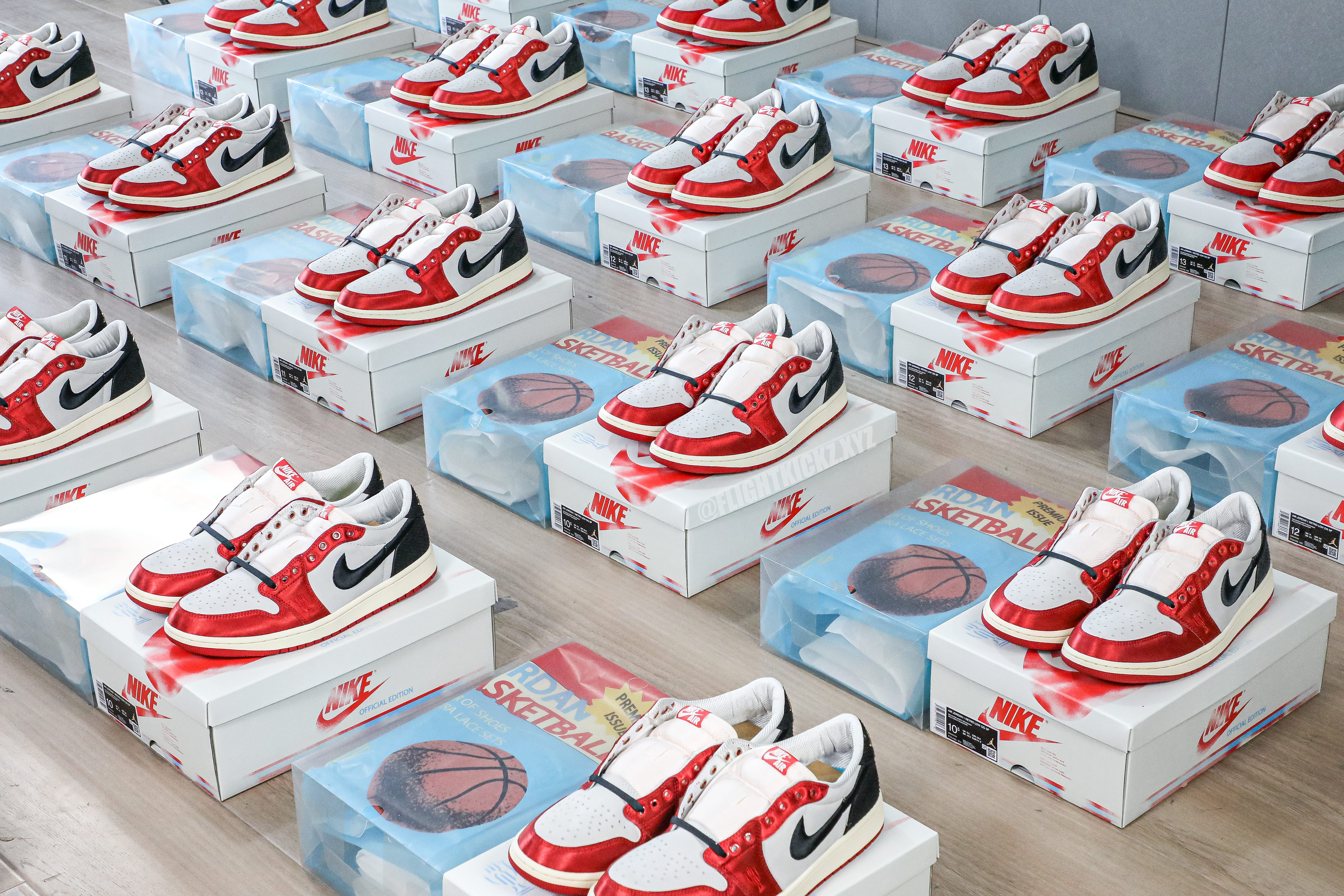 Trophy Room X Air Jordan 1 Retro Low OG SP Away 2024(LN5 A1 Batch)