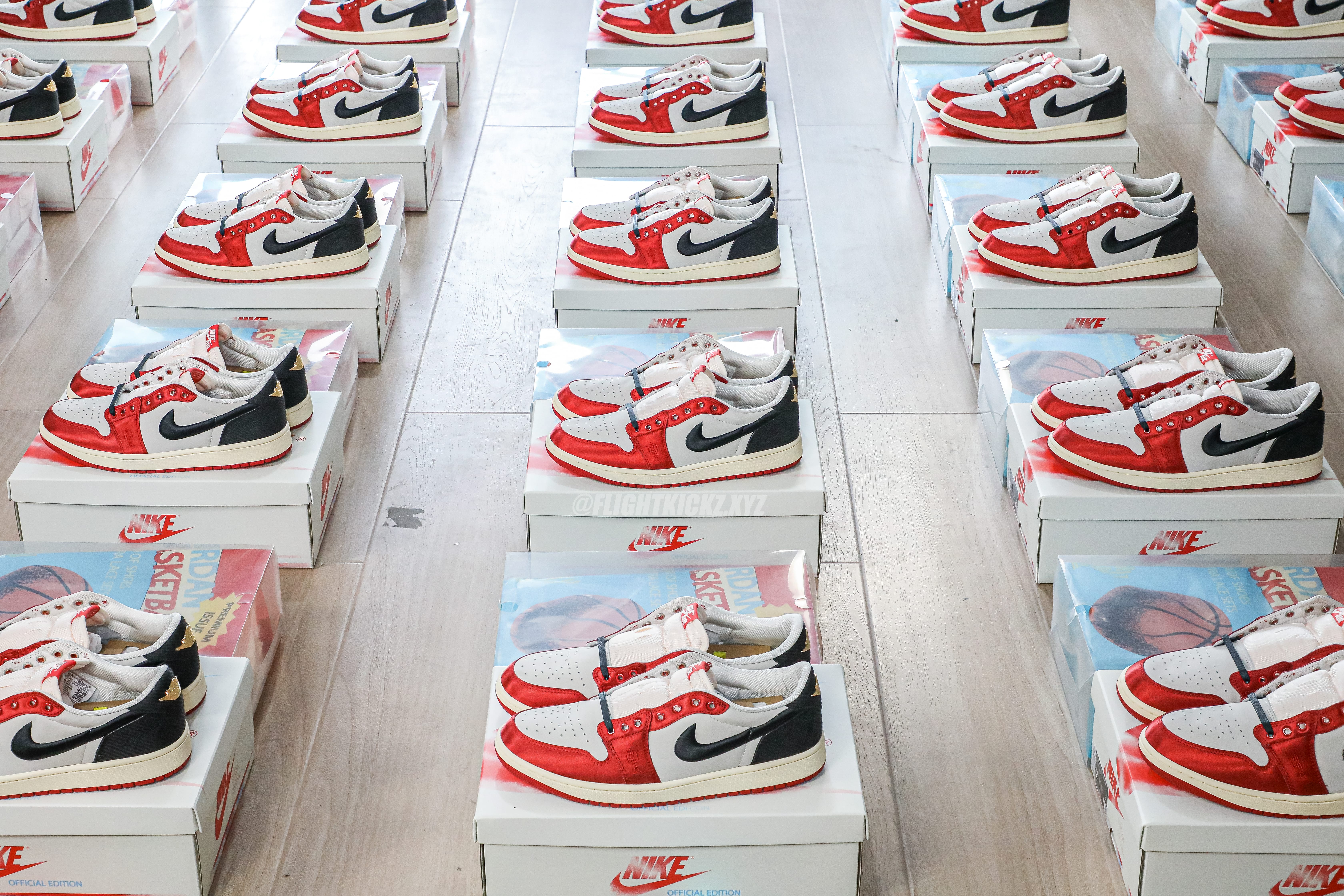 Trophy Room X Air Jordan 1 Retro Low OG SP Away 2024(LN5 A1 Batch)