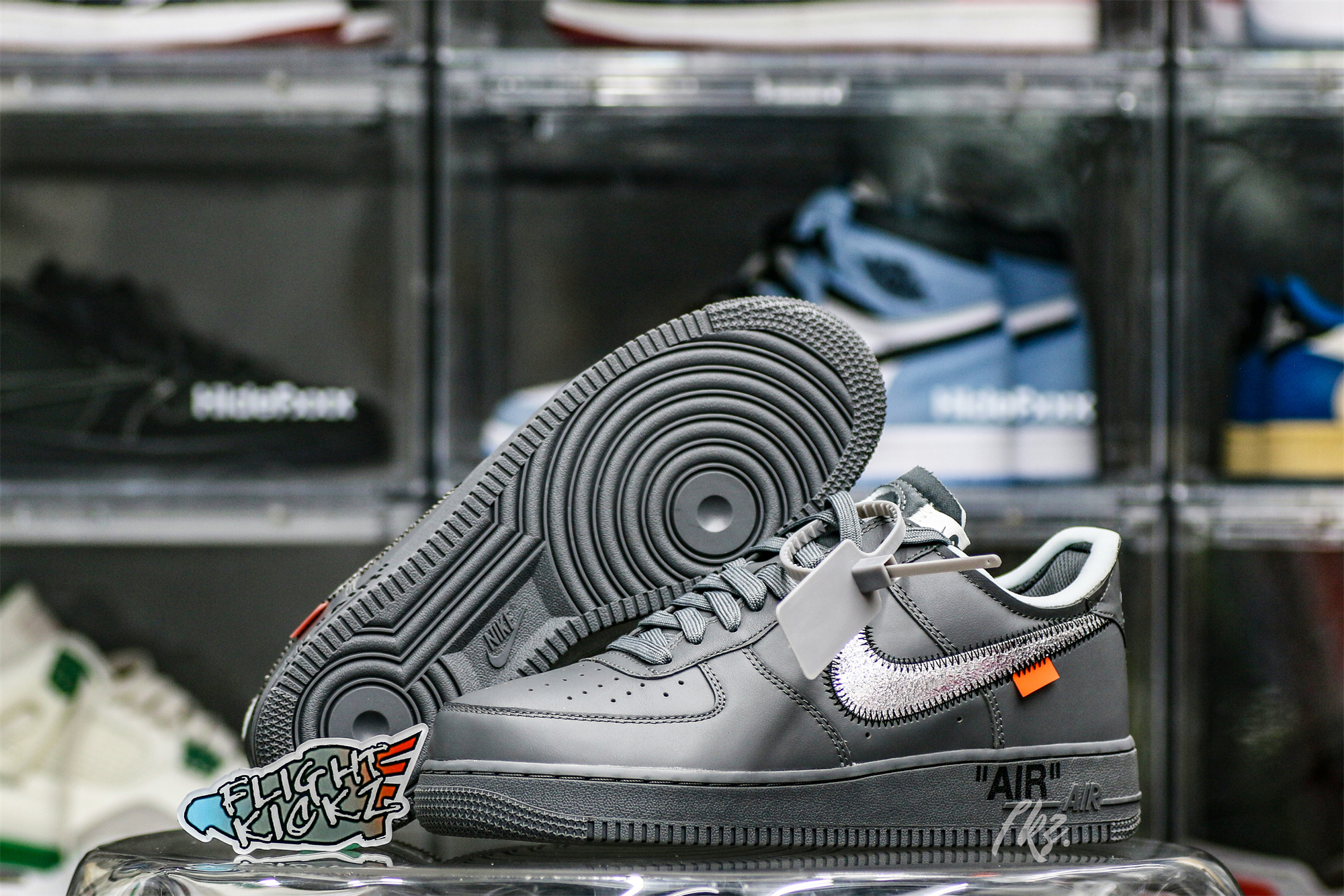 Off-White x Nike Air Force 1 Low Ghost Grey