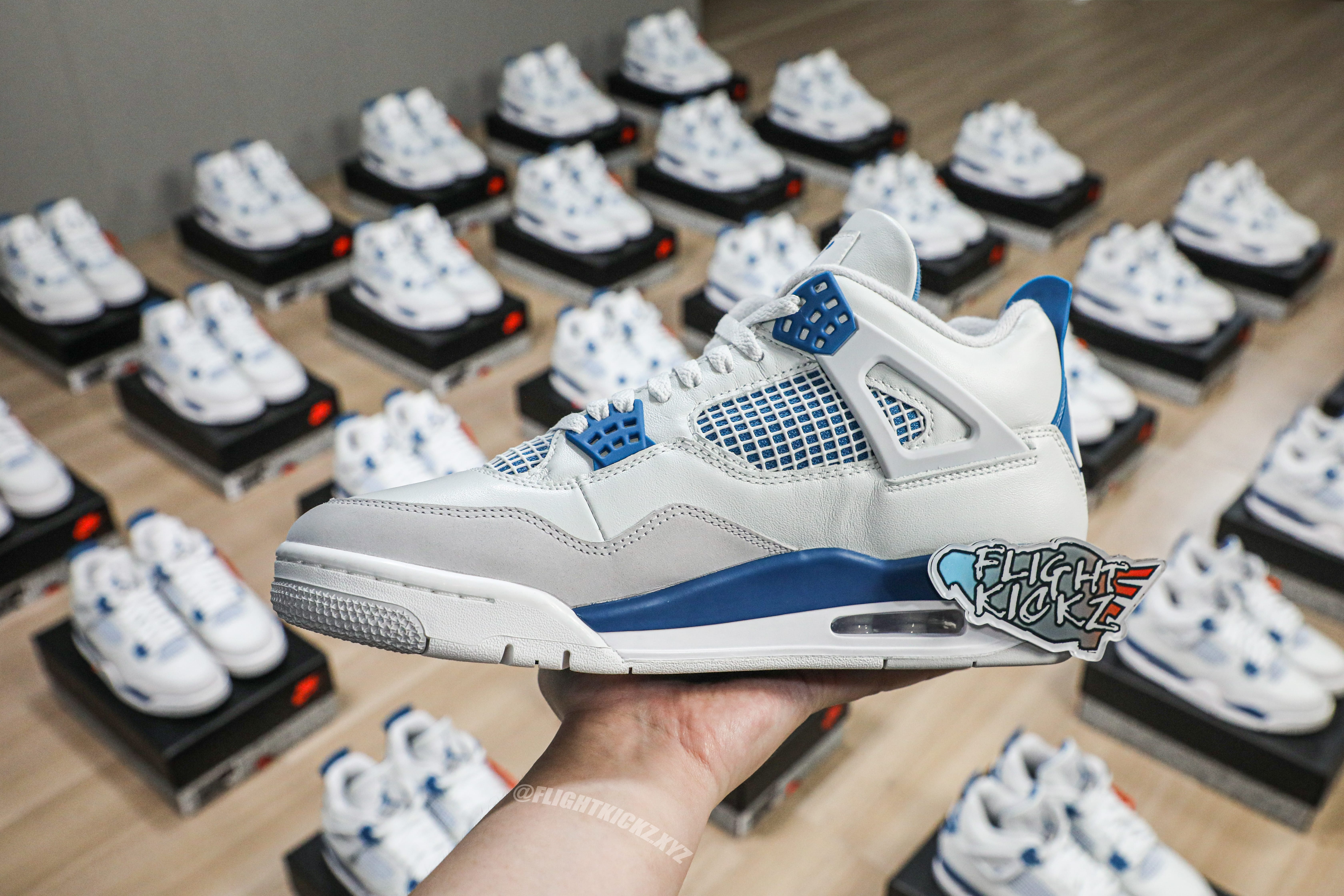 Air Jordan 4 “Military Blue 2024 (LN5 A1 Batch)