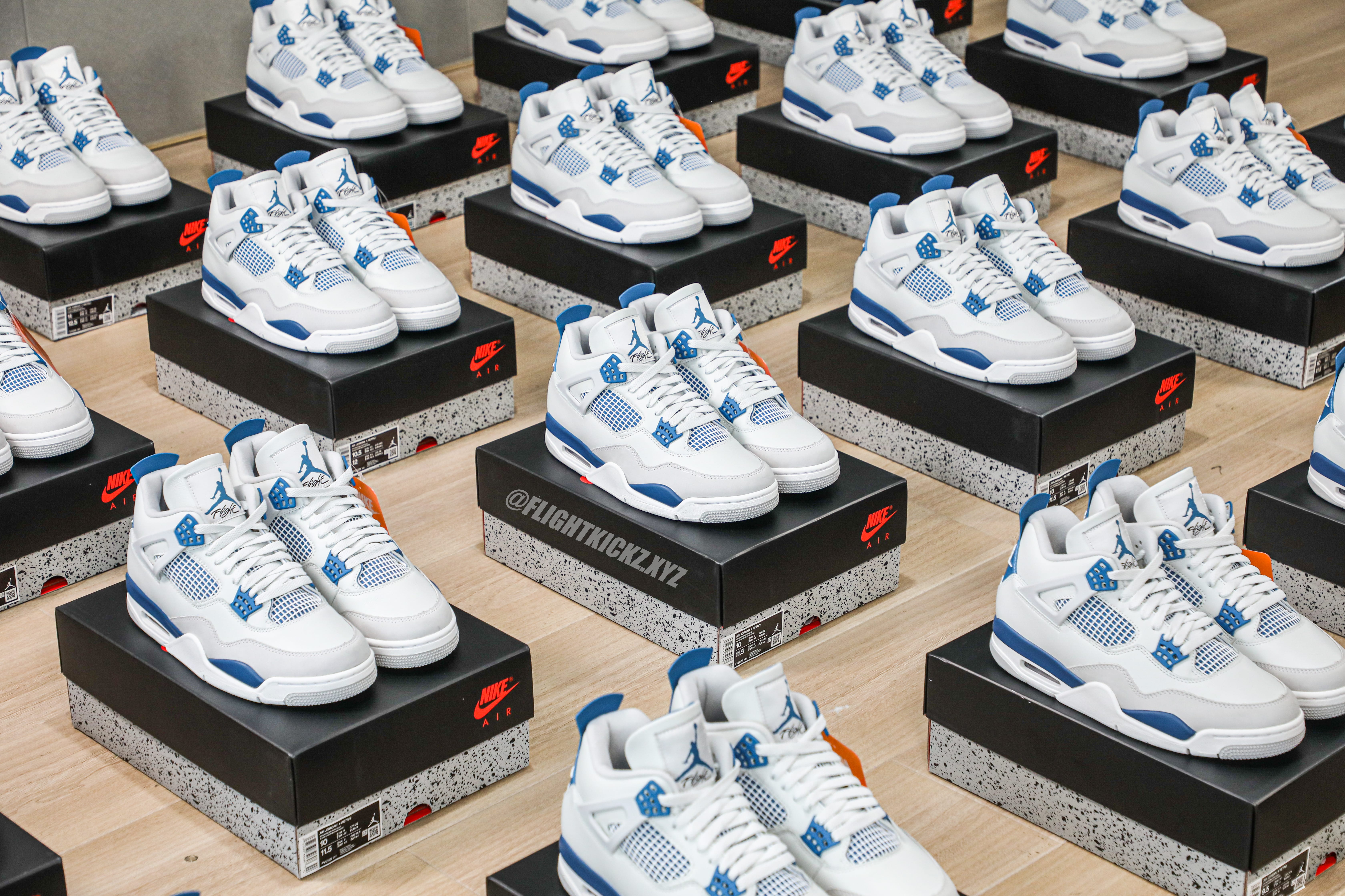 Air Jordan 4 “Military Blue 2024 (LN5 A1 Batch)