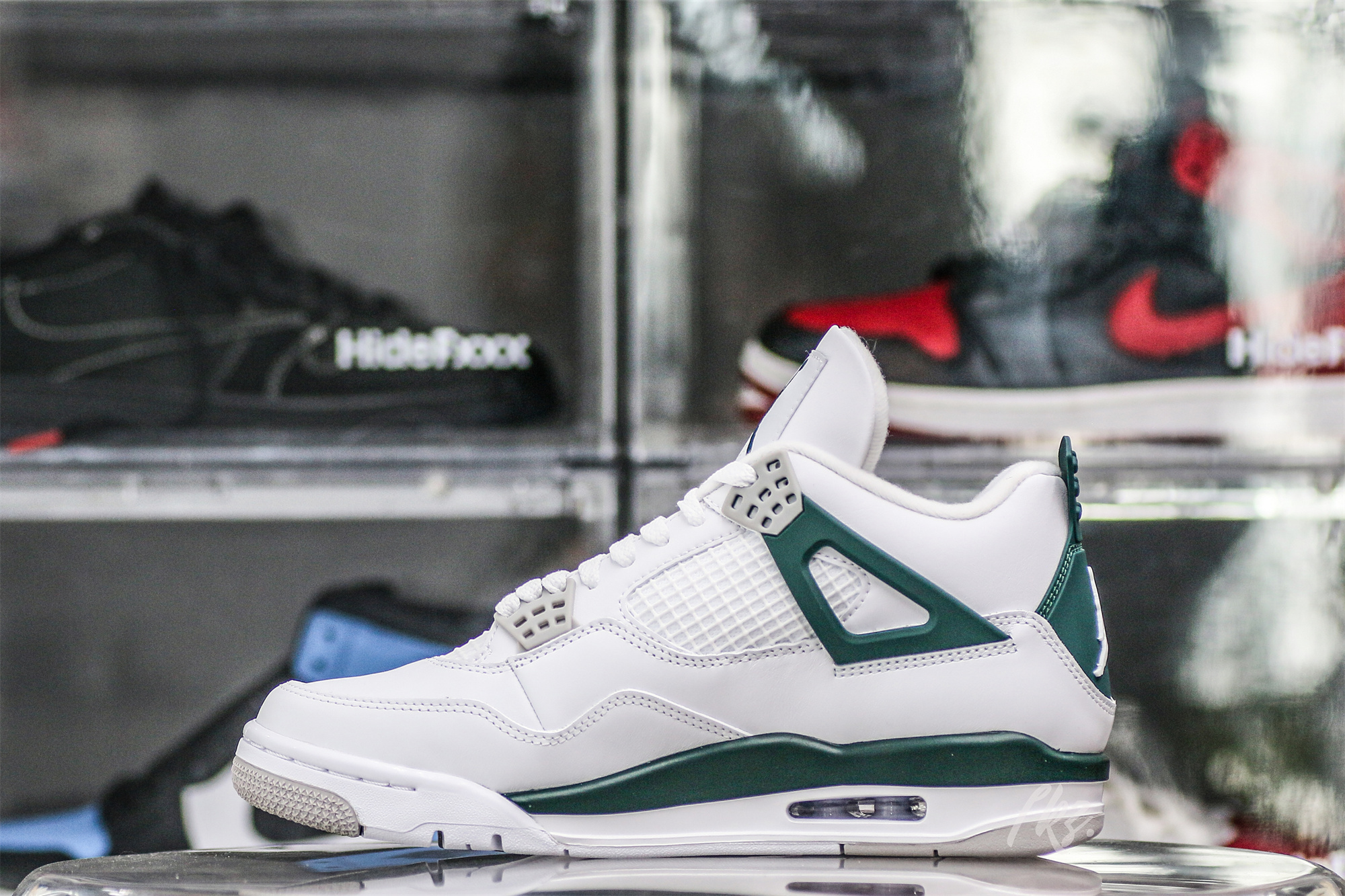 Air Jordan 4 White Oxidized Green Neutral Grey 2024