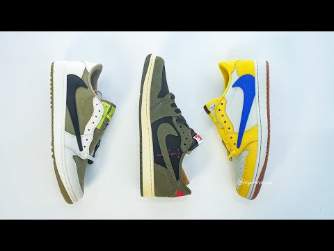 Travis Scott x Air Jordan 1 Low Golf Neutral Olive (LN5 A1)